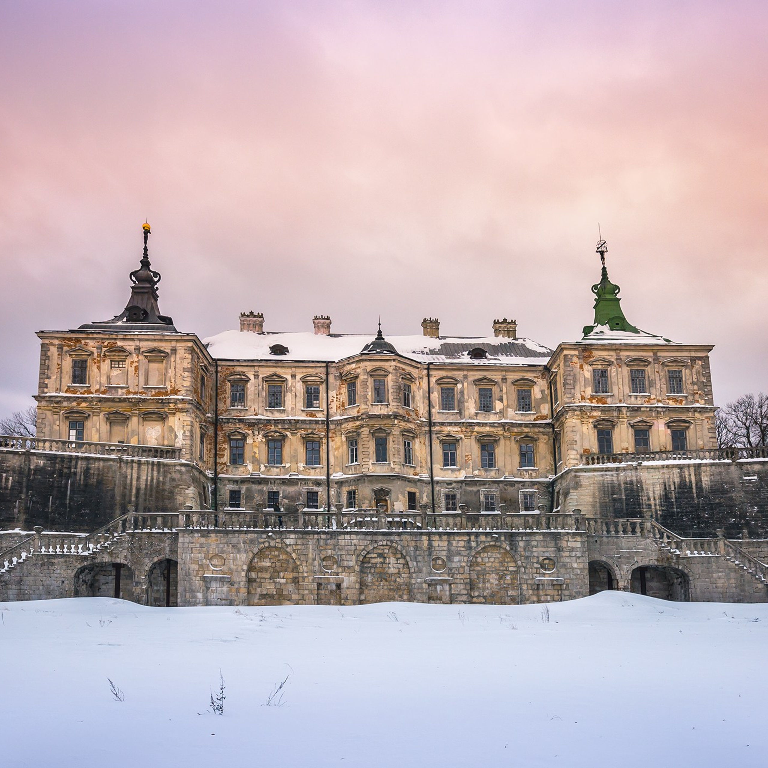 Pidgoretsky Castle, January 2019