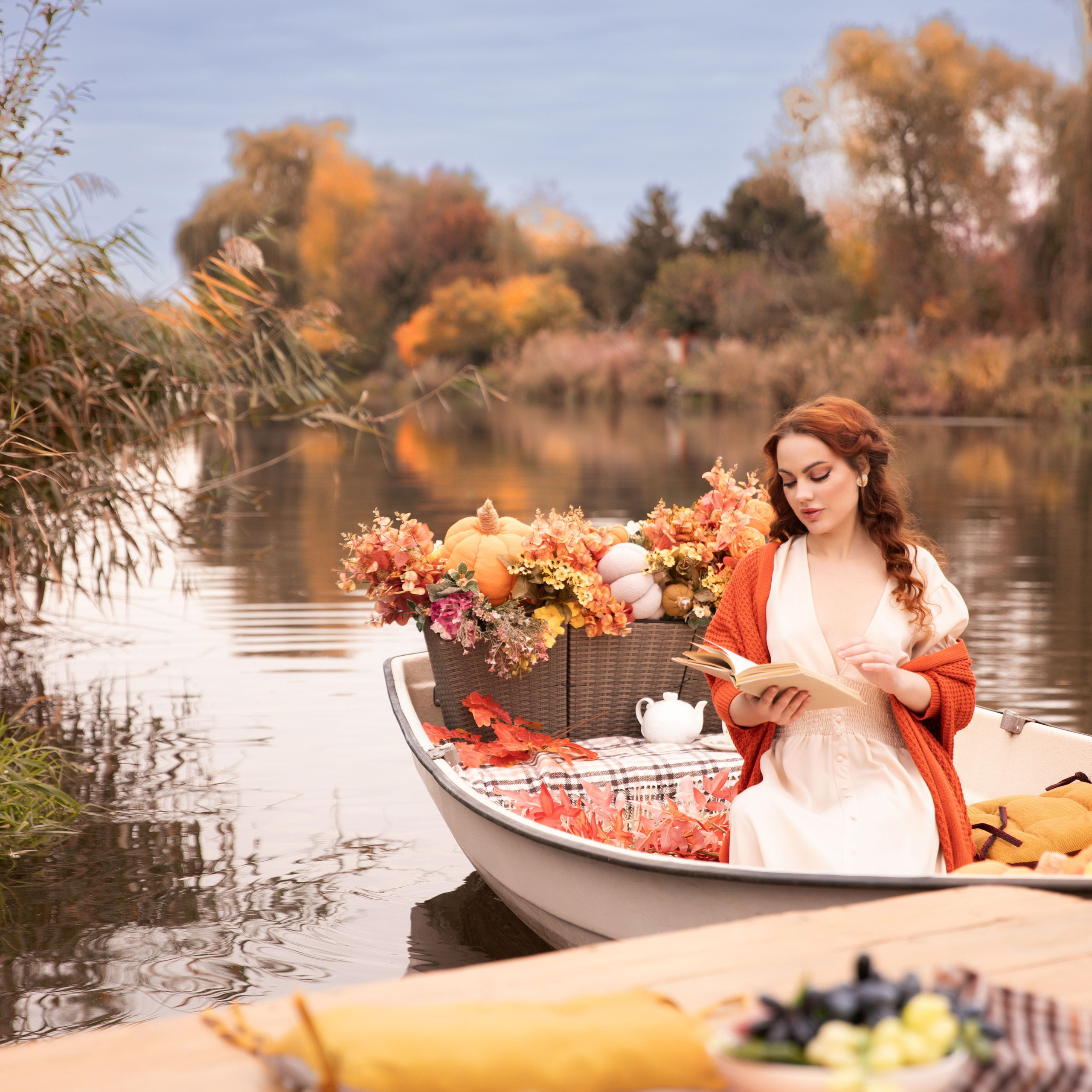 Яскравий листопад з Олесею