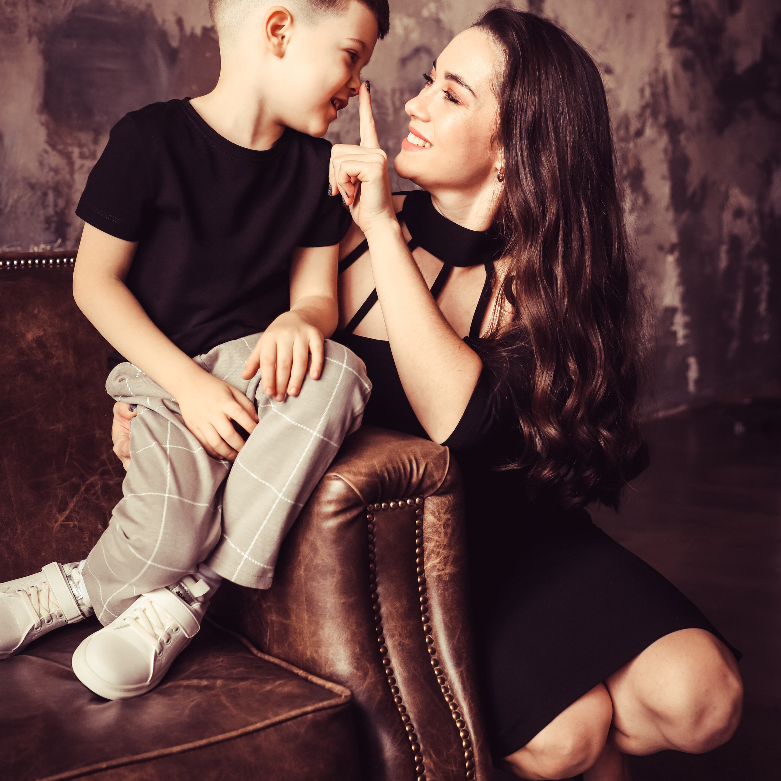 Фотосесія Аліни та Єгорки «Mom@Son»