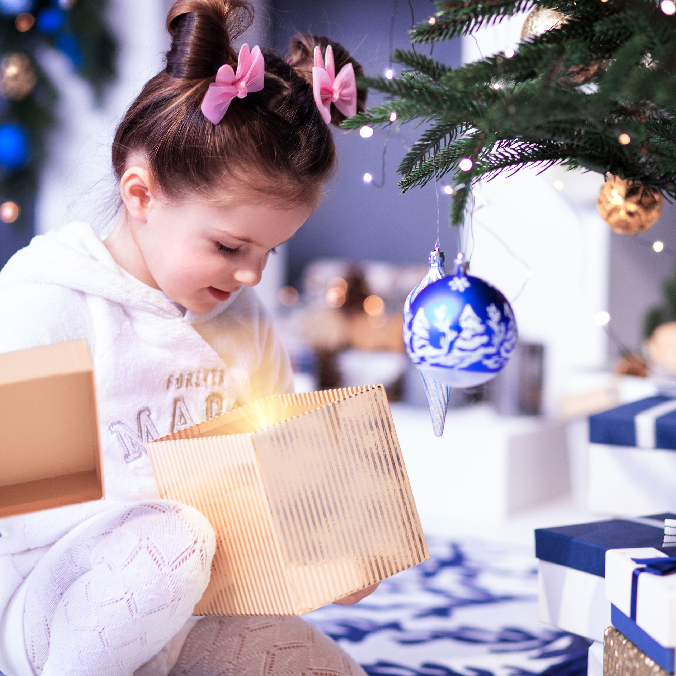 Детская новогодняя фотосессия