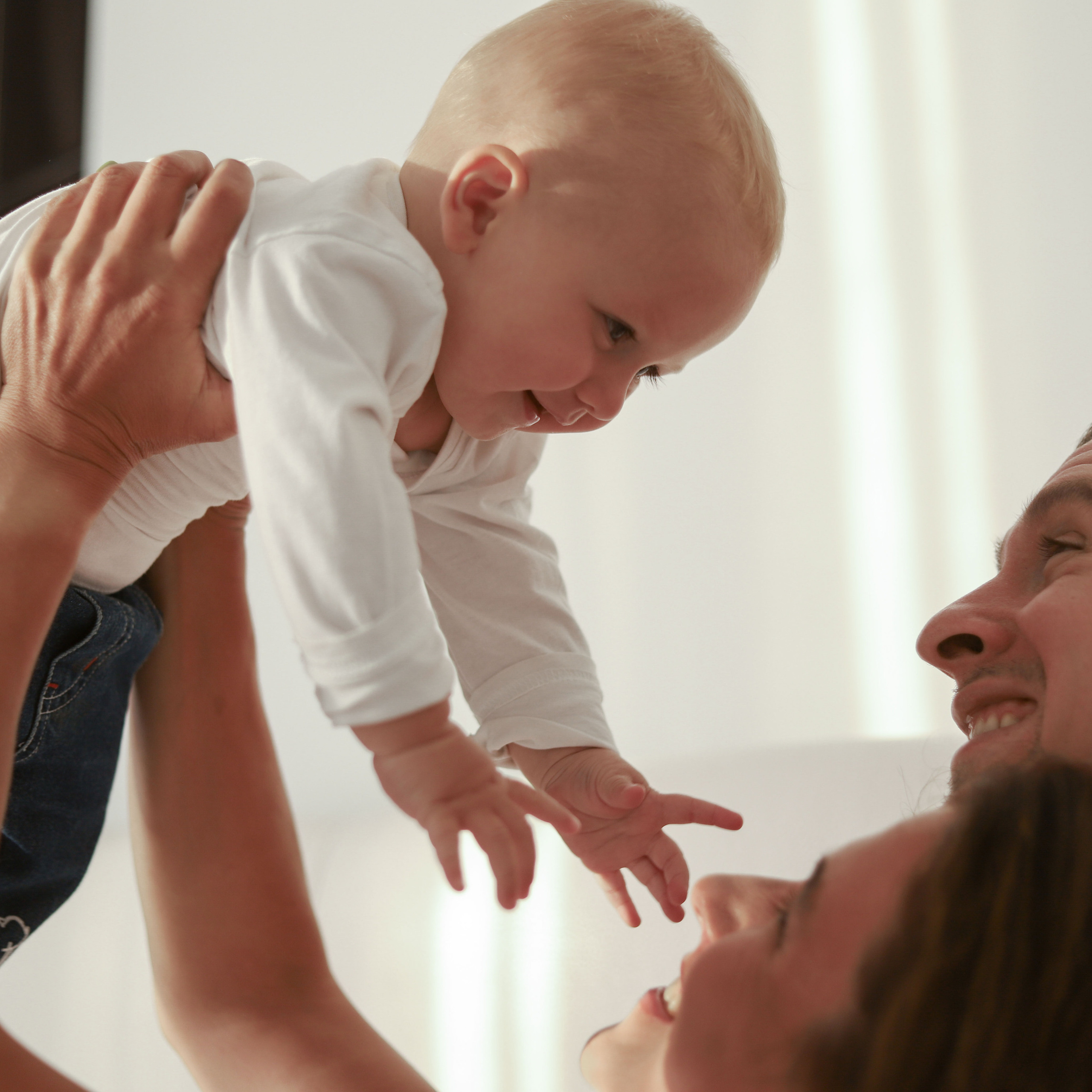 Семейная фотосессия Киры и Владимира с малышом Гектором