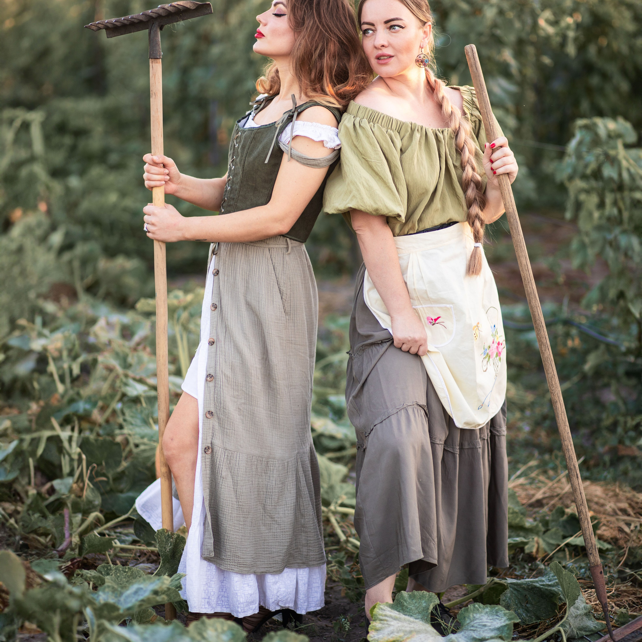 Осіння фотозйомка в гарбузовому полі