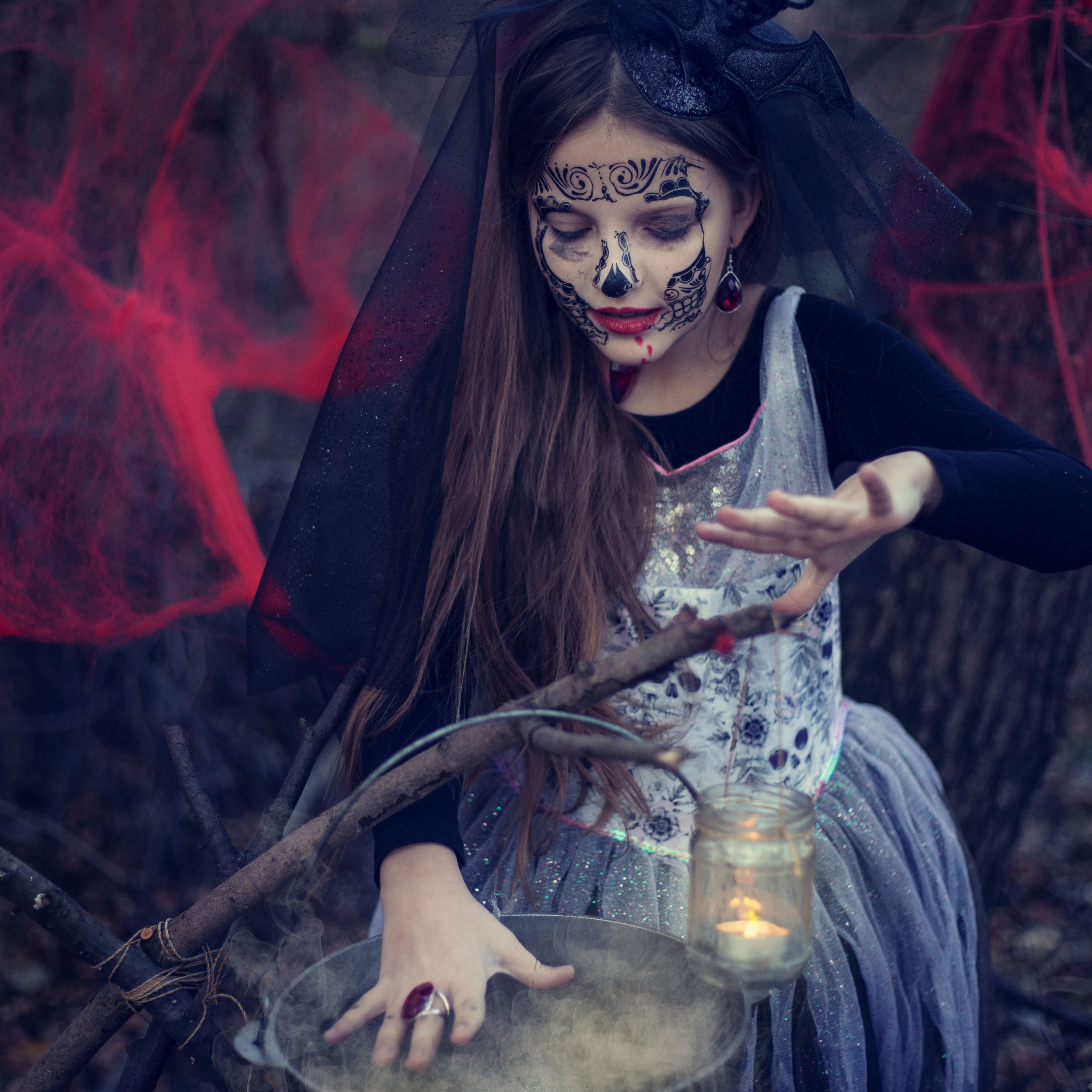 Фотосессия «Мистический лес в Halloween вечер»