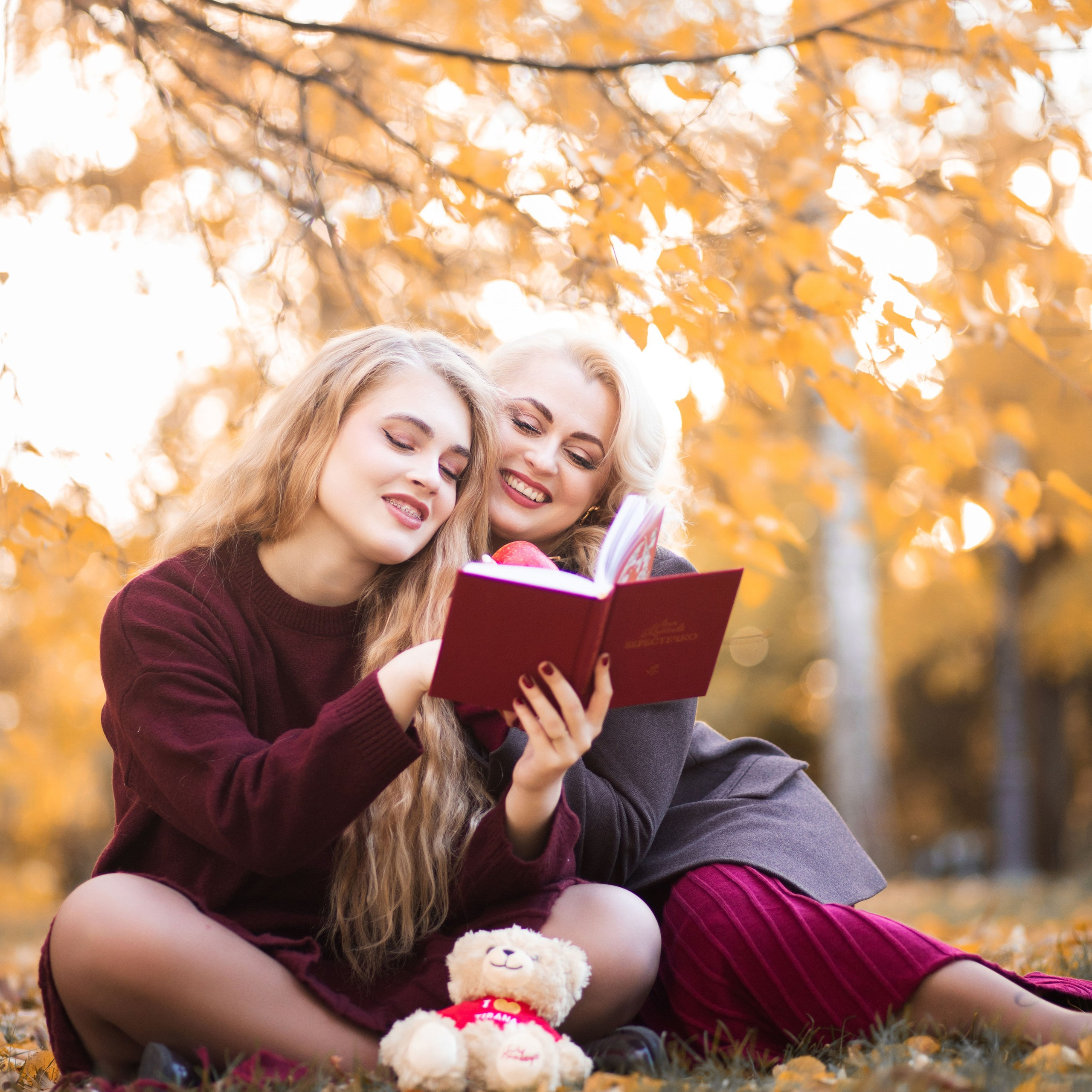 Сімейна фотопрогулянка осіннім парком