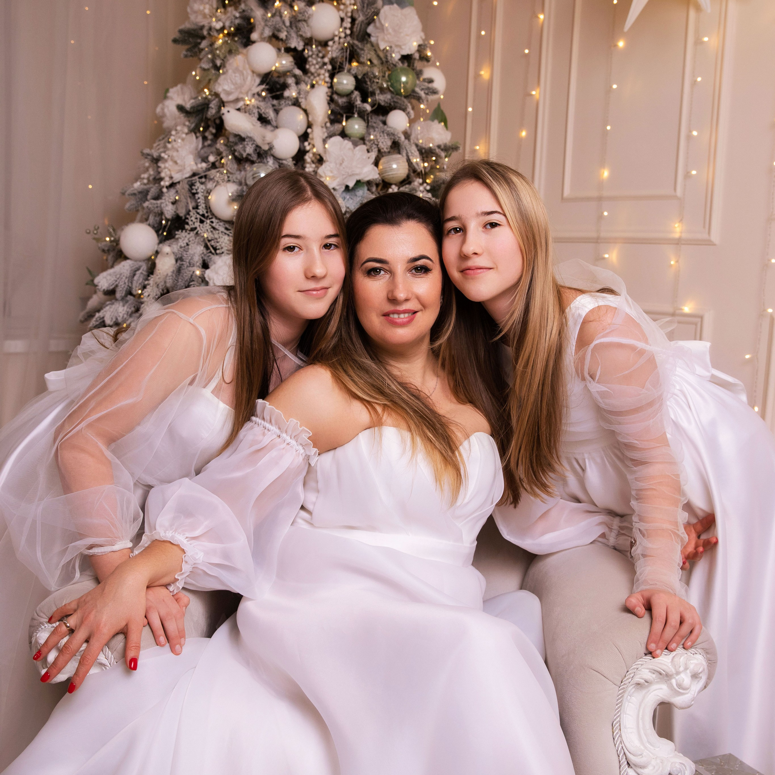 Новорічна зйомка сім"ї Левада