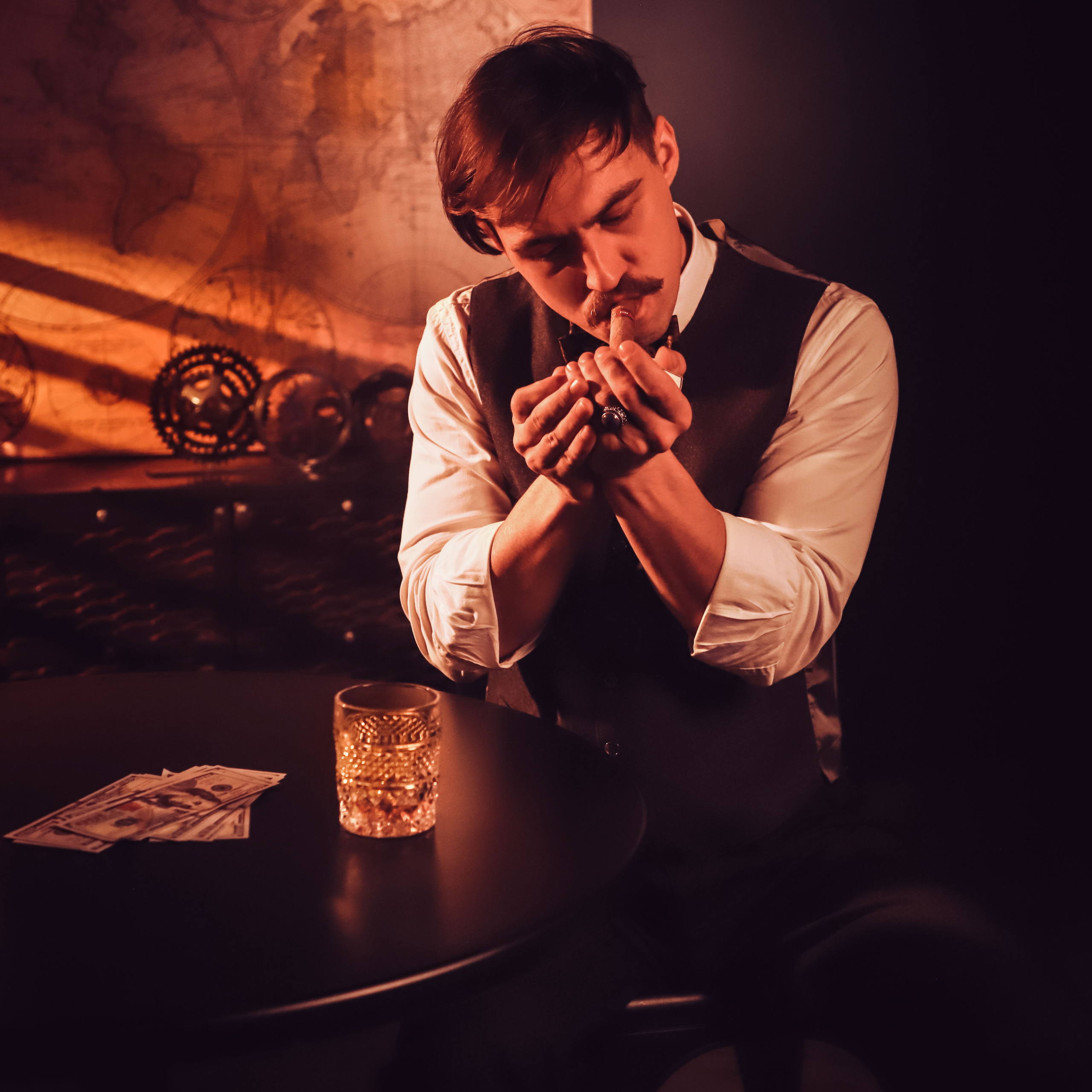 Чоловіча фотозйомка «Гострі картузи»