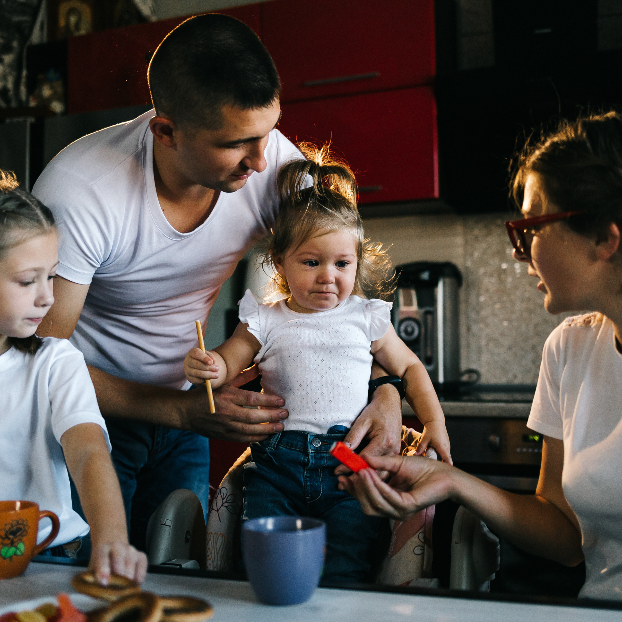 Аня, Віталік, Маргарита і Аріна