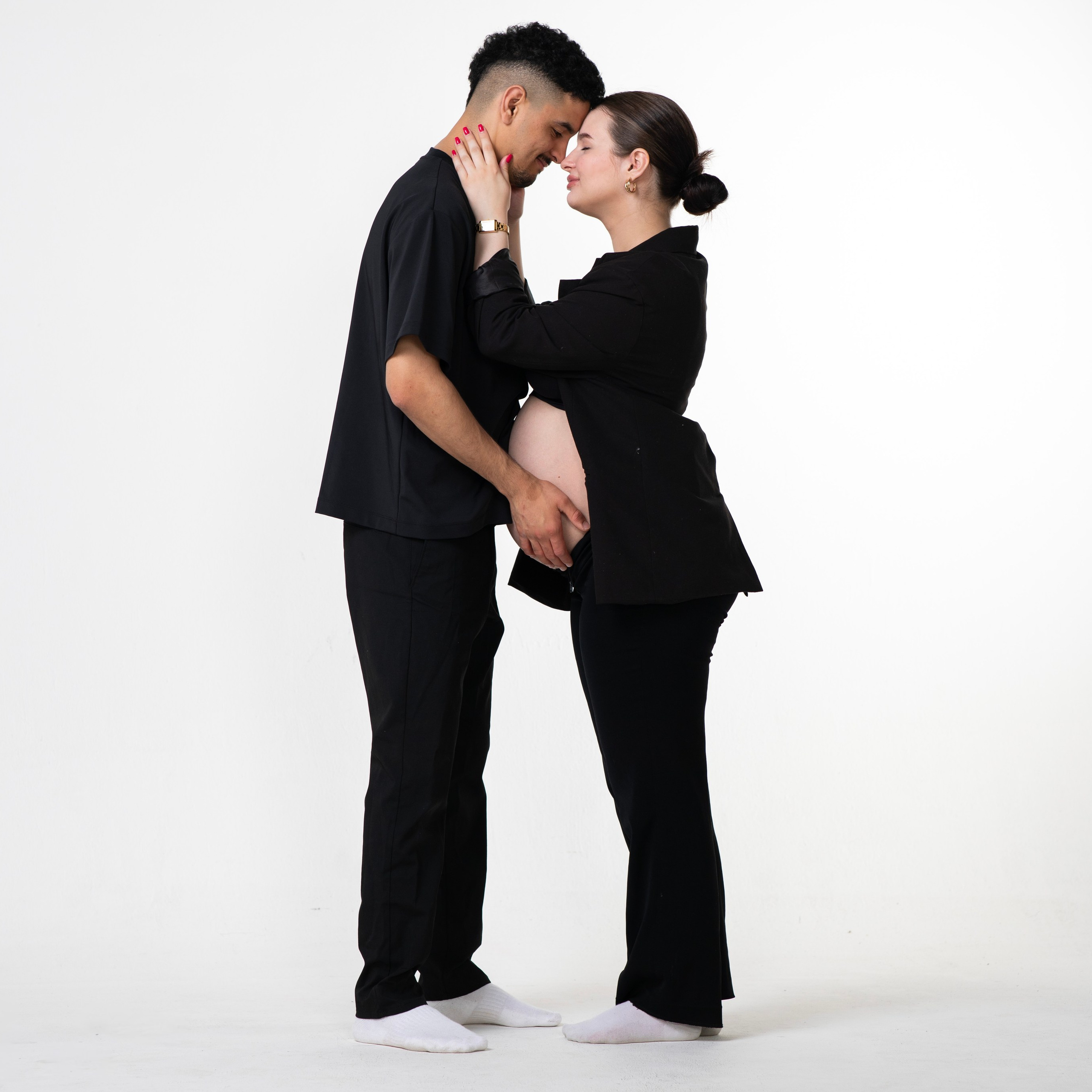 Вагітність студія. Наталя Твердохліб - дитячий та сімейний фотограф в Дрездені, Німеччина