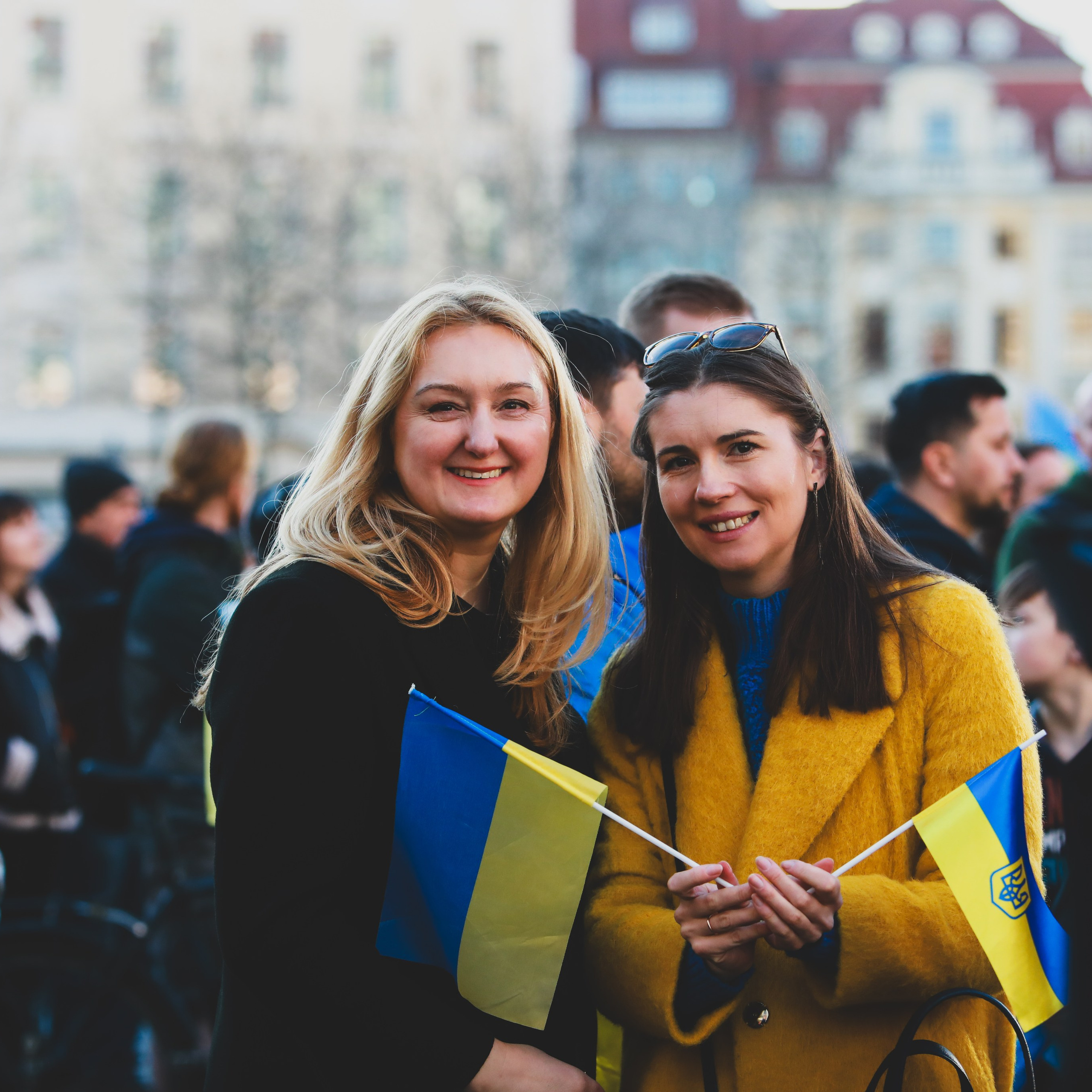 Друга річниця незламності. Дрезден. Наталя Твердохліб - дитячий та сімейний фотограф в Дрездені, Німеччина