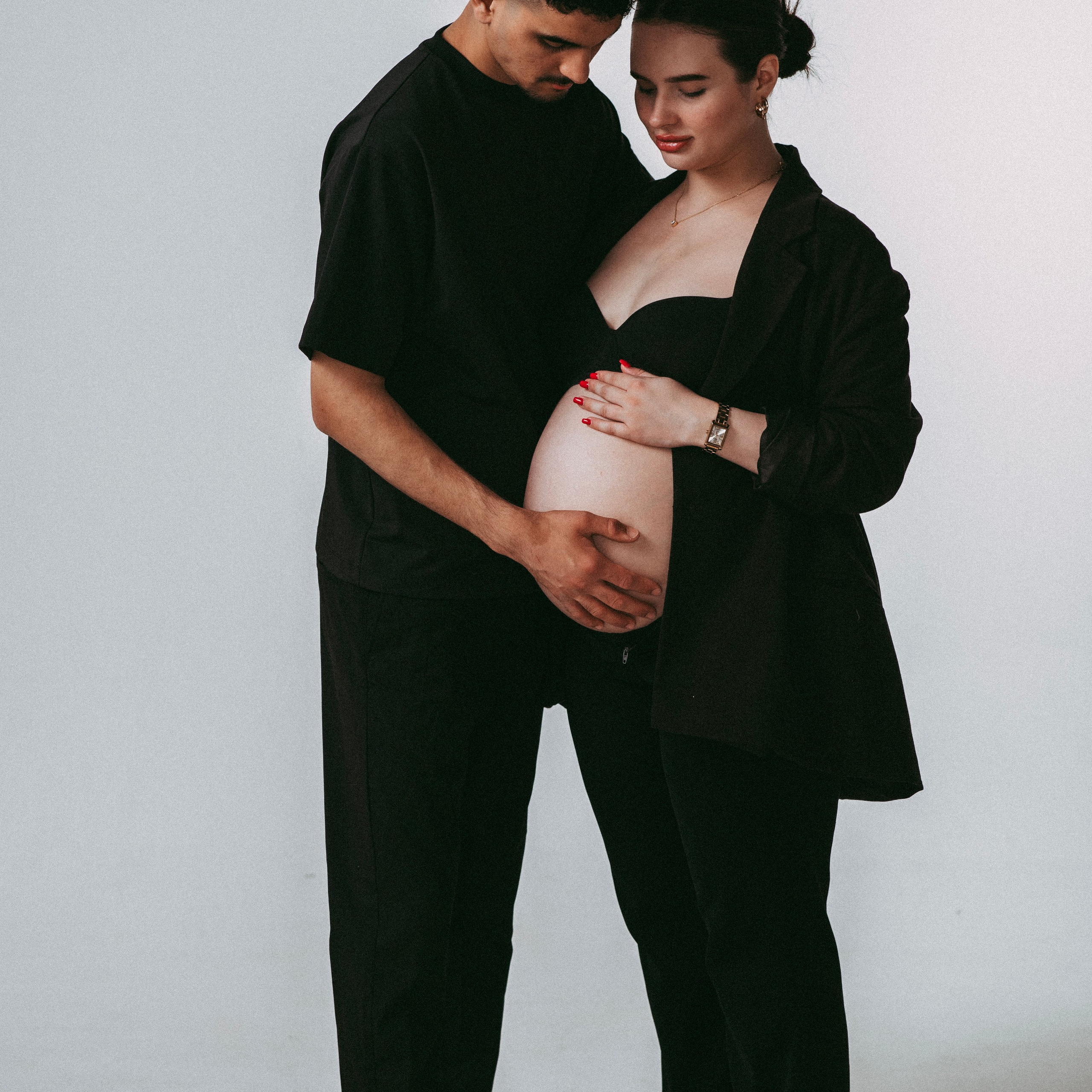 Вагітність студія. Наталя Твердохліб - дитячий та сімейний фотограф в Дрездені, Німеччина