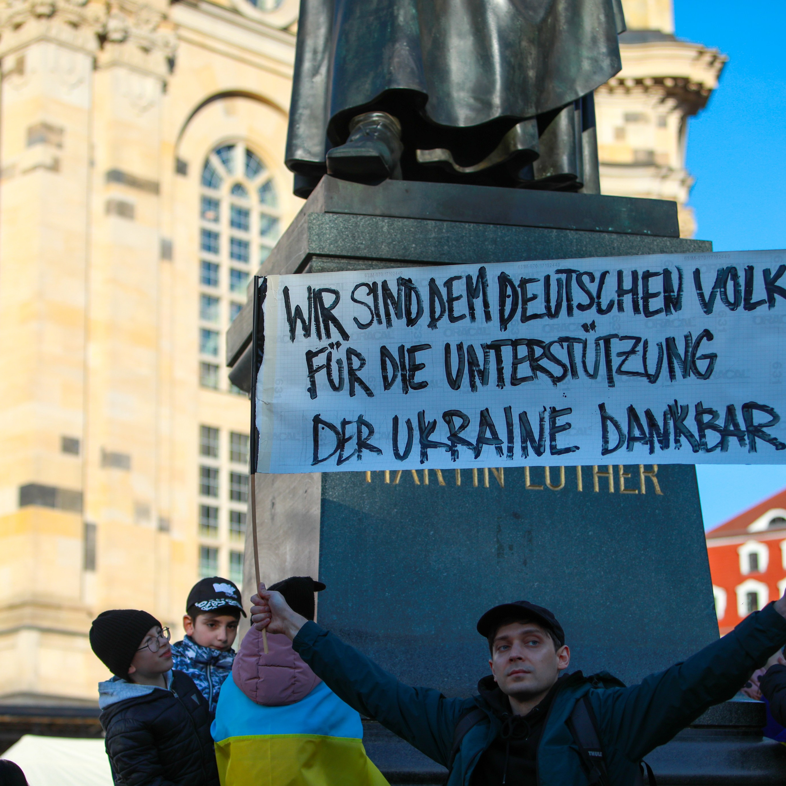 Друга річниця незламності. Дрезден. Наталя Твердохліб - дитячий та сімейний фотограф в Дрездені, Німеччина