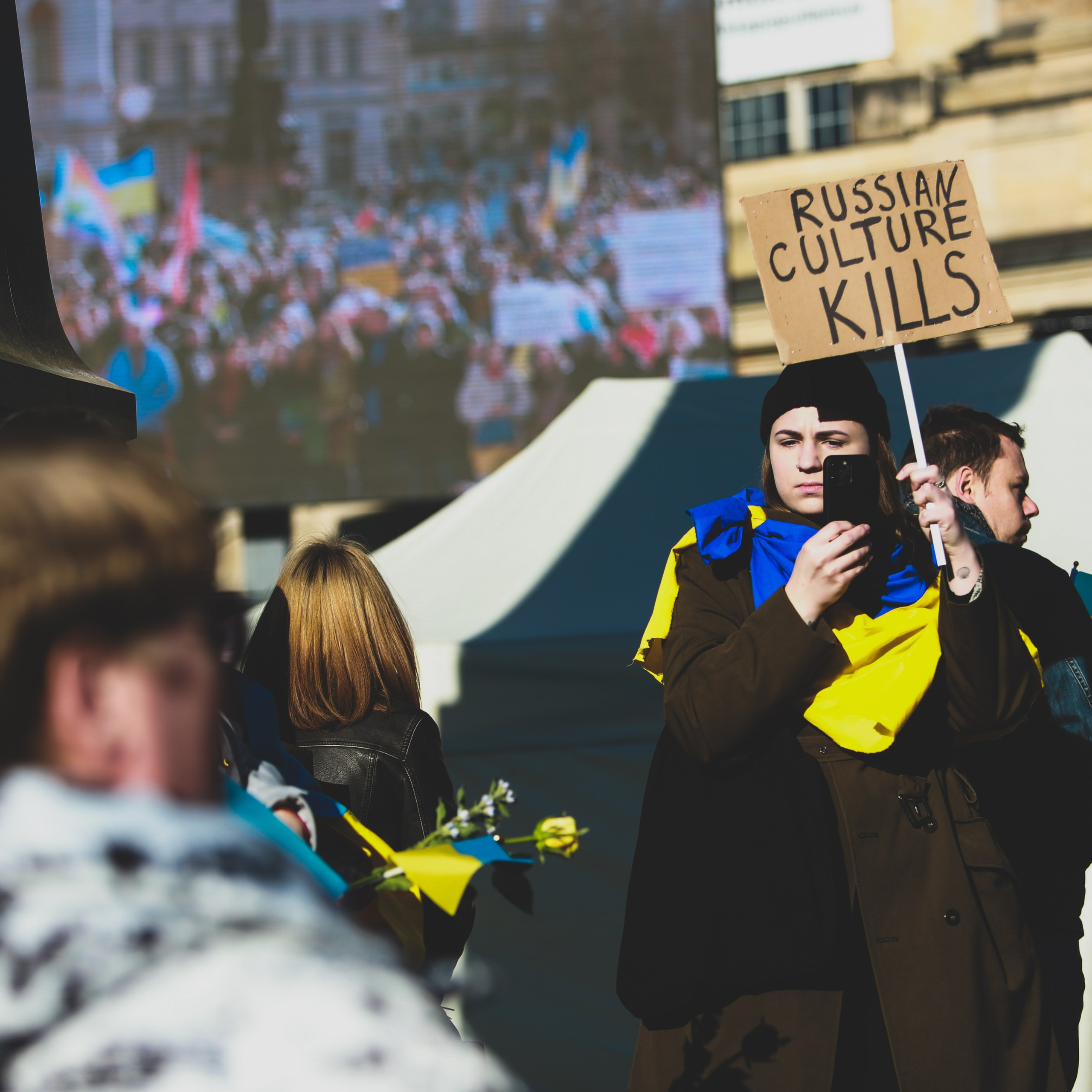 Друга річниця незламності. Дрезден. Наталя Твердохліб - дитячий та сімейний фотограф в Дрездені, Німеччина