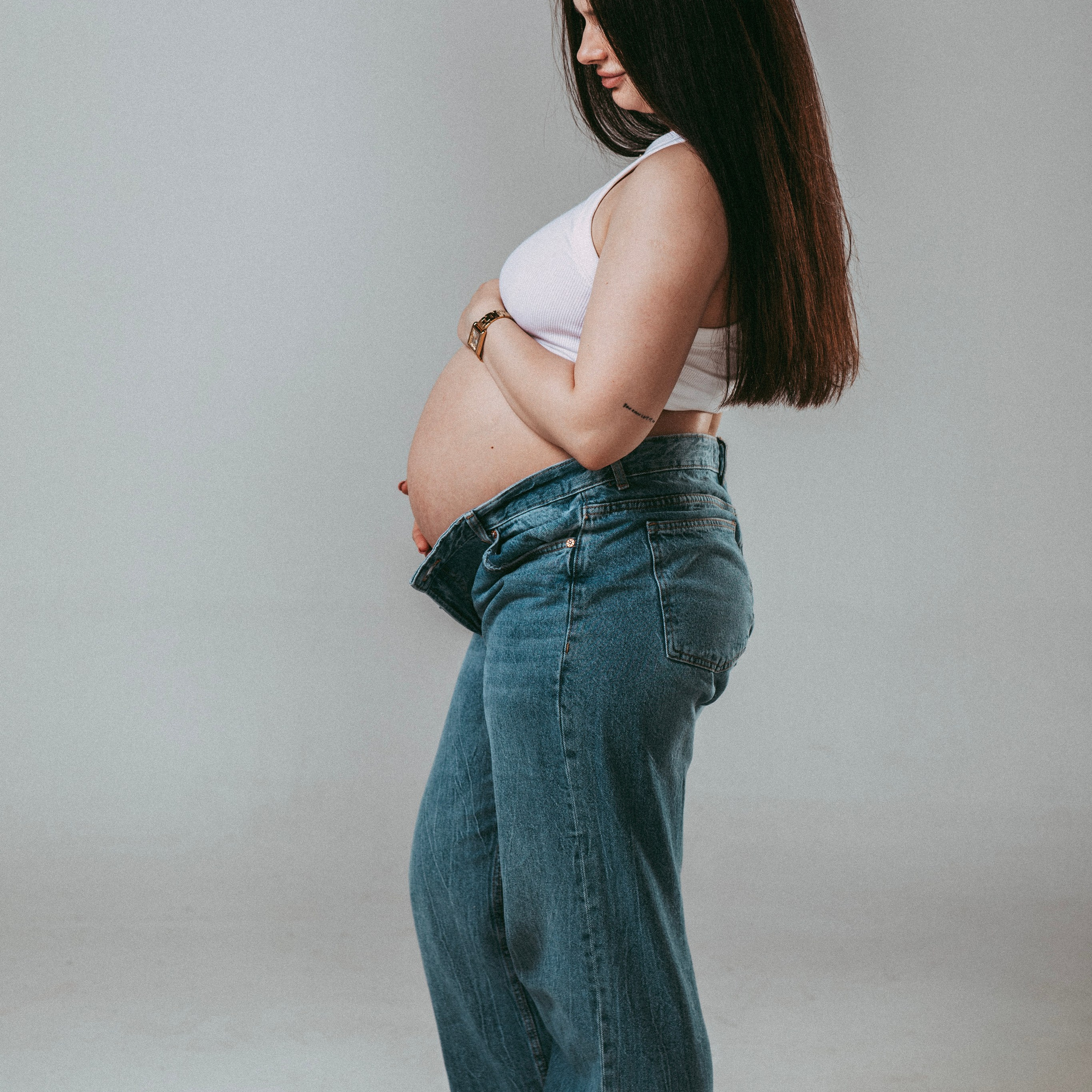 Вагітність студія. Наталя Твердохліб - дитячий та сімейний фотограф в Дрездені, Німеччина