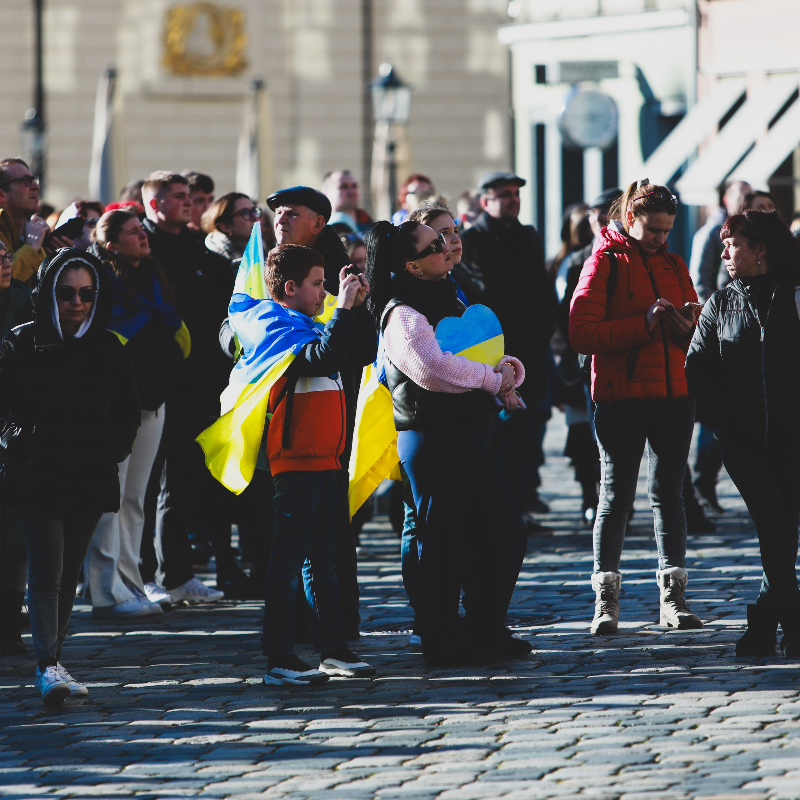 Друга річниця незламності. Дрезден. Наталя Твердохліб - дитячий та сімейний фотограф в Дрездені, Німеччина
