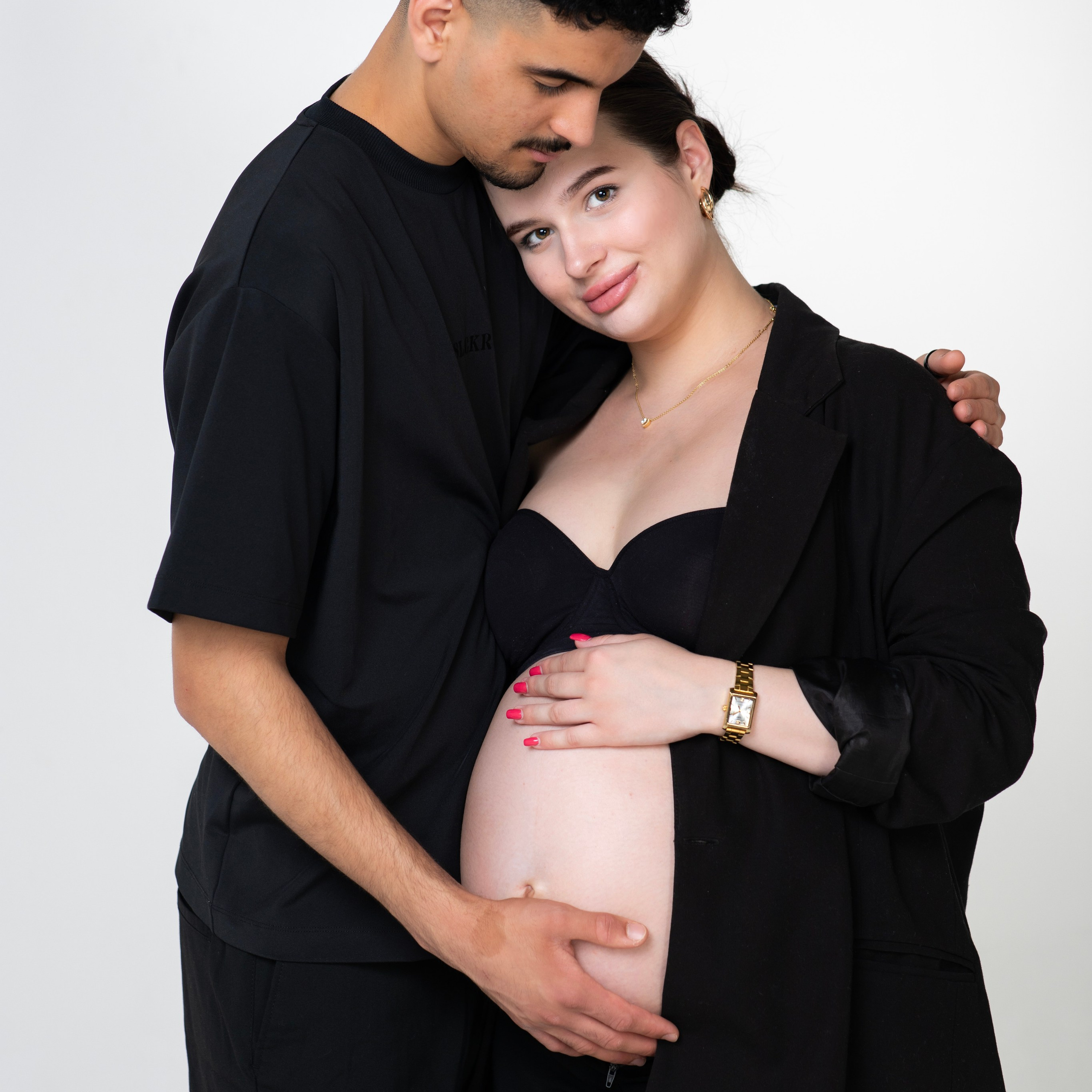 Вагітність студія. Наталя Твердохліб - дитячий та сімейний фотограф в Дрездені, Німеччина