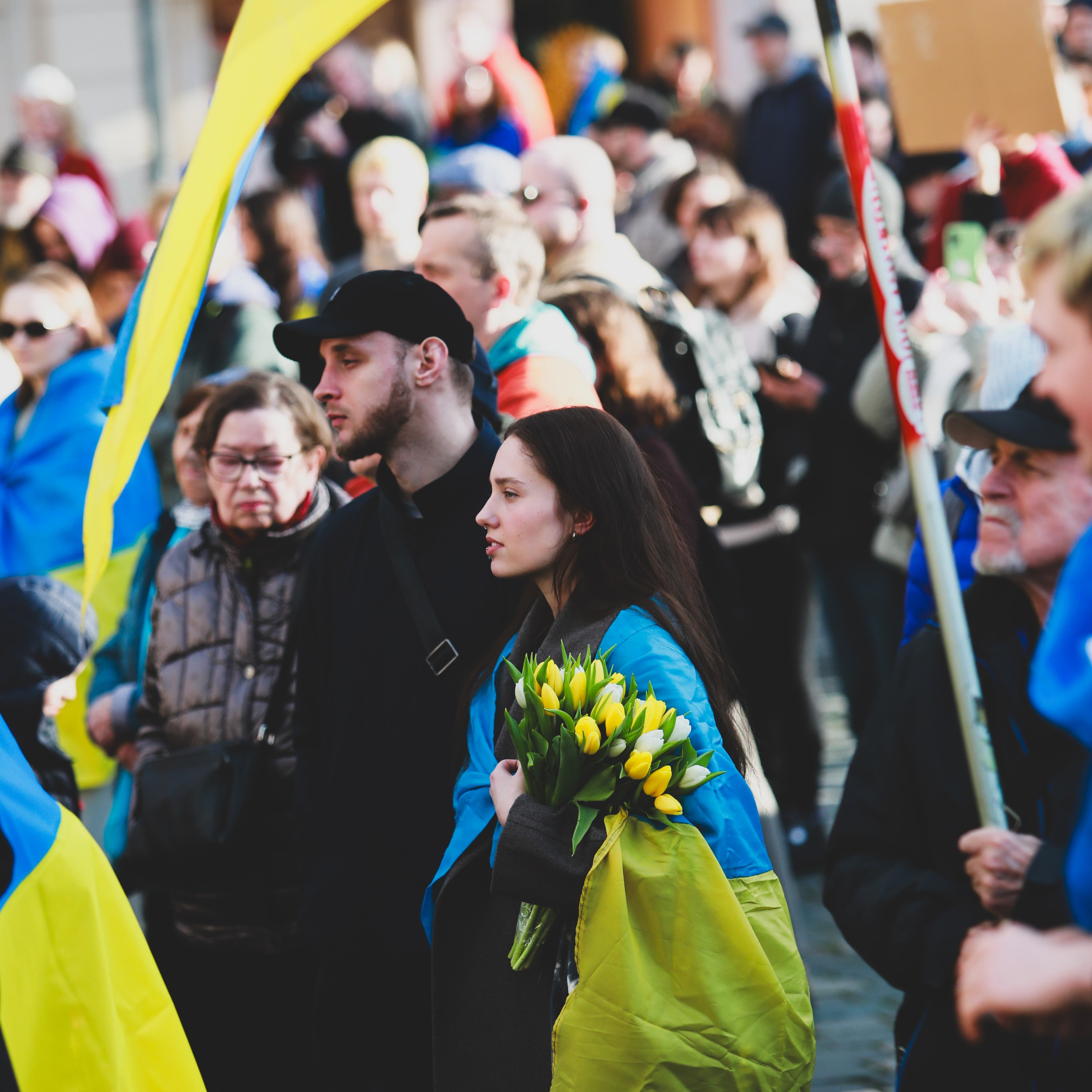 Друга річниця незламності. Дрезден. Наталя Твердохліб - дитячий та сімейний фотограф в Дрездені, Німеччина
