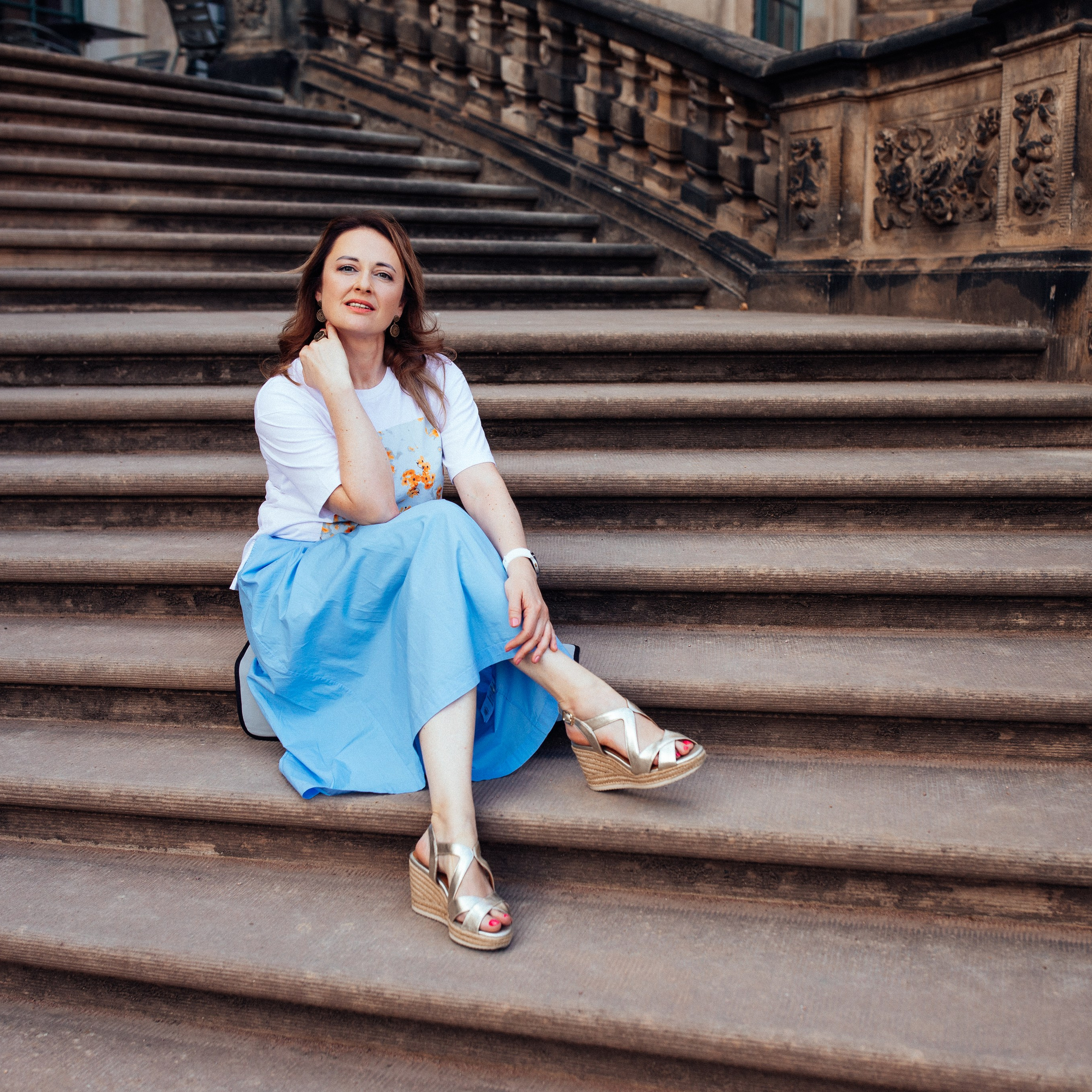 Olga. Natalia Tverdokhlib ist eine Kinder- und Familienfotografin in Dresden