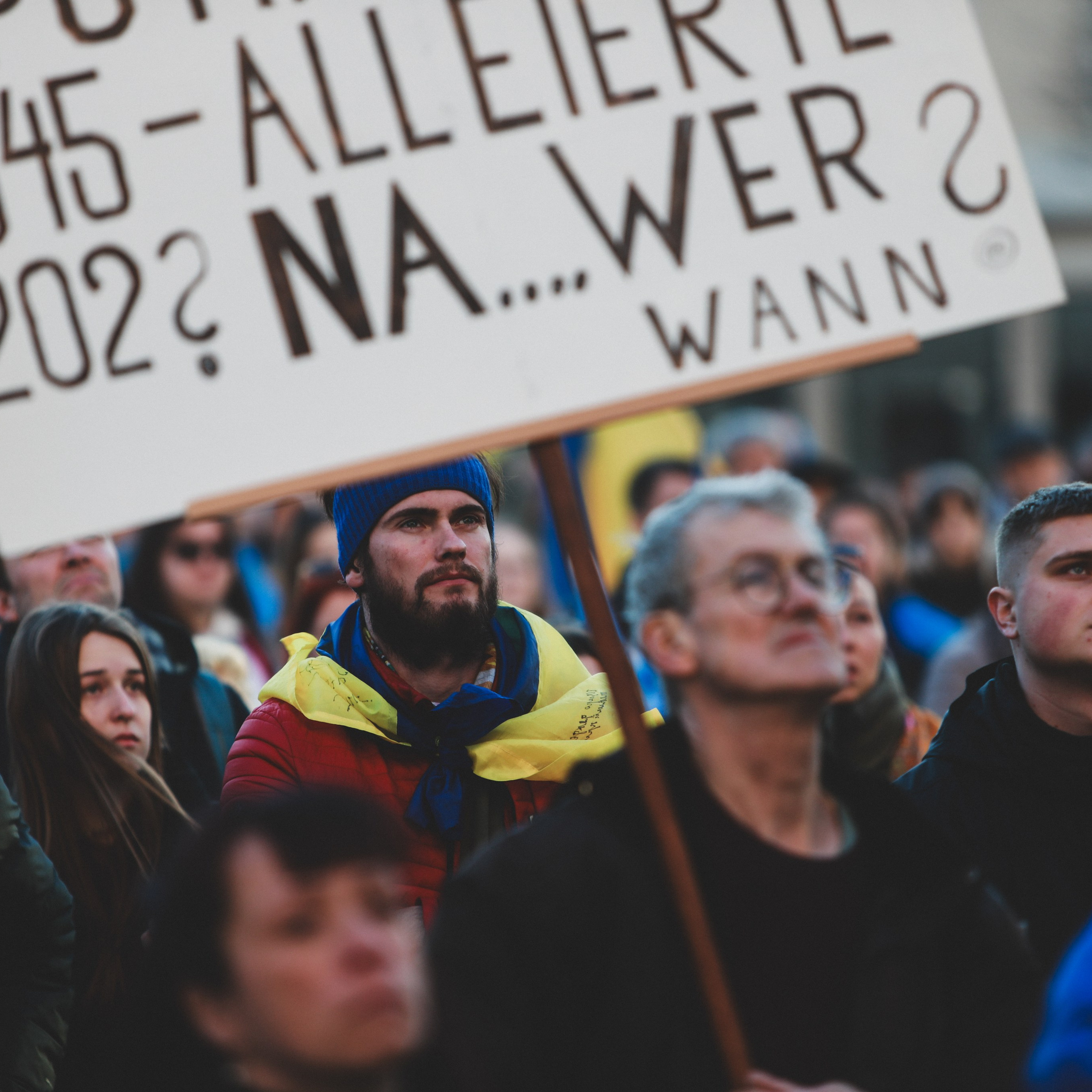 Друга річниця незламності. Дрезден. Наталя Твердохліб - дитячий та сімейний фотограф в Дрездені, Німеччина