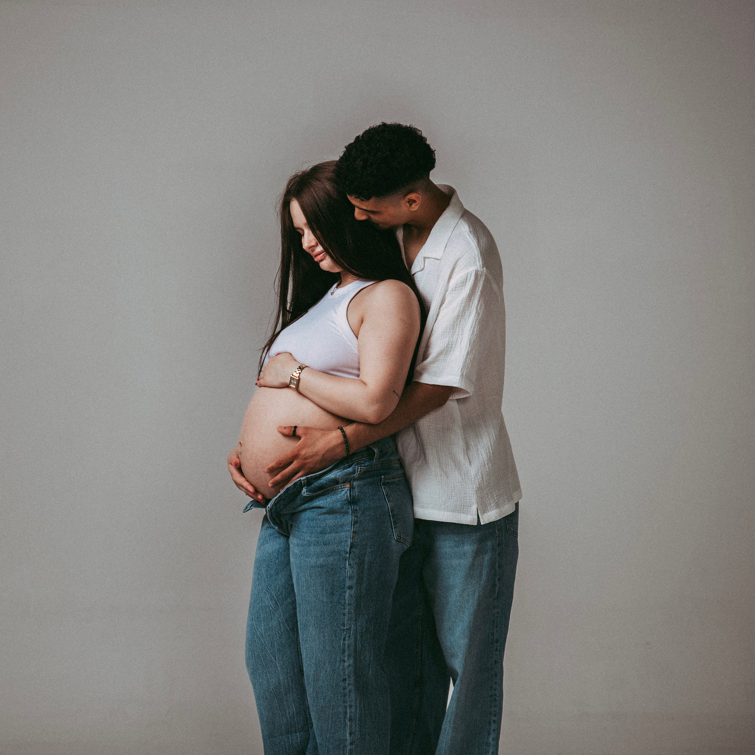 Вагітність студія. Наталя Твердохліб - дитячий та сімейний фотограф в Дрездені, Німеччина