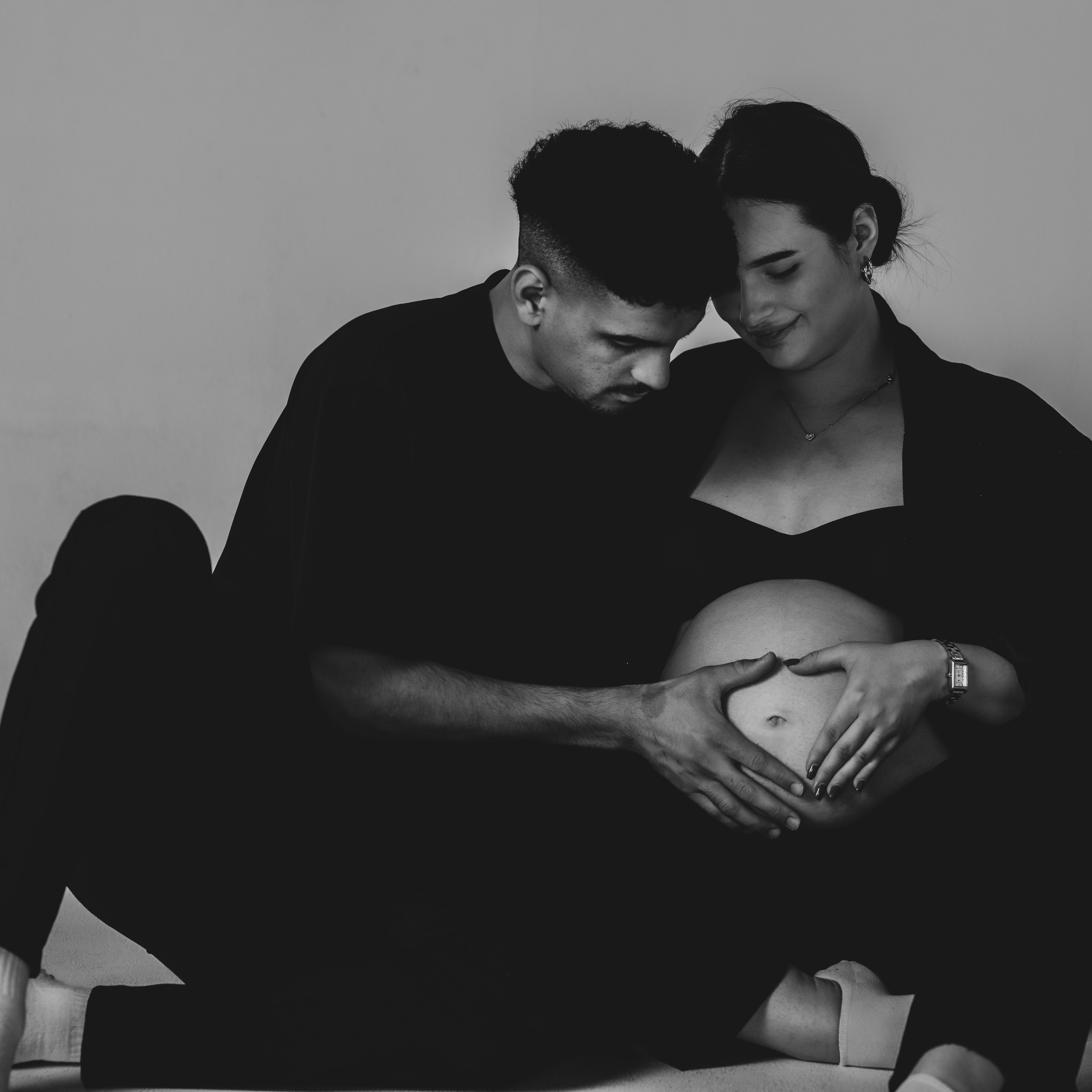 Вагітність студія. Наталя Твердохліб - дитячий та сімейний фотограф в Дрездені, Німеччина