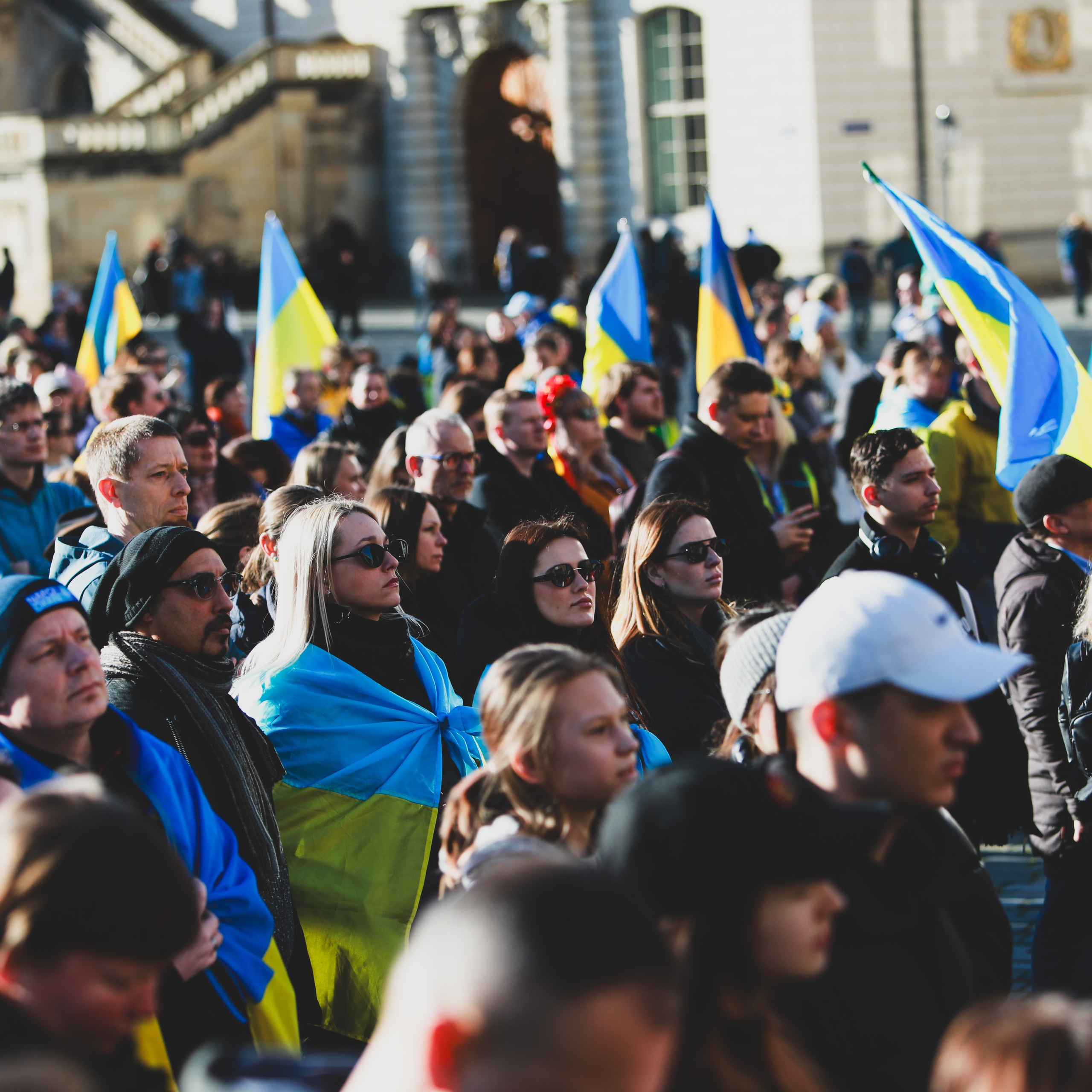 Друга річниця незламності. Дрезден. Наталя Твердохліб - дитячий та сімейний фотограф в Дрездені, Німеччина