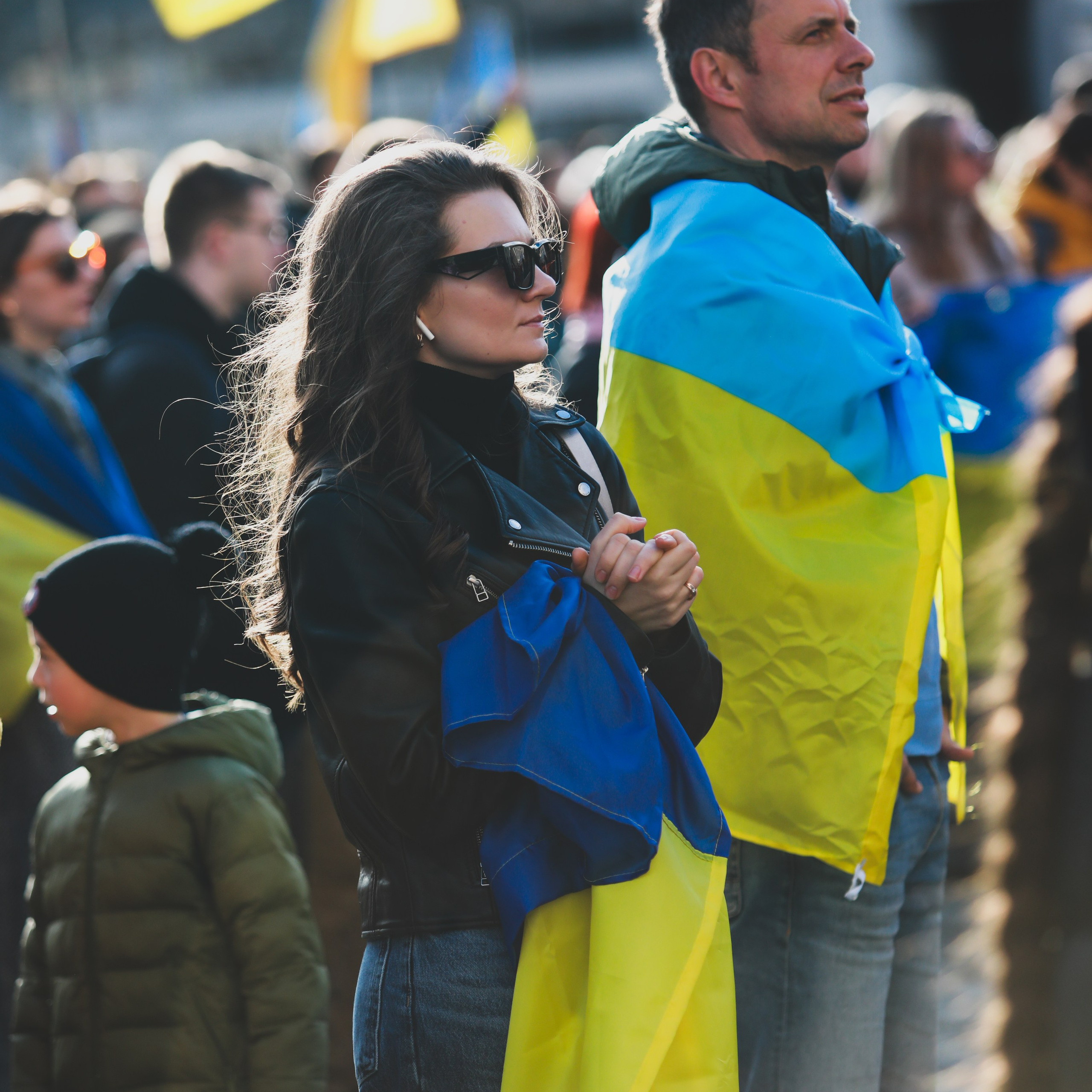 Друга річниця незламності. Дрезден. Наталя Твердохліб - дитячий та сімейний фотограф в Дрездені, Німеччина