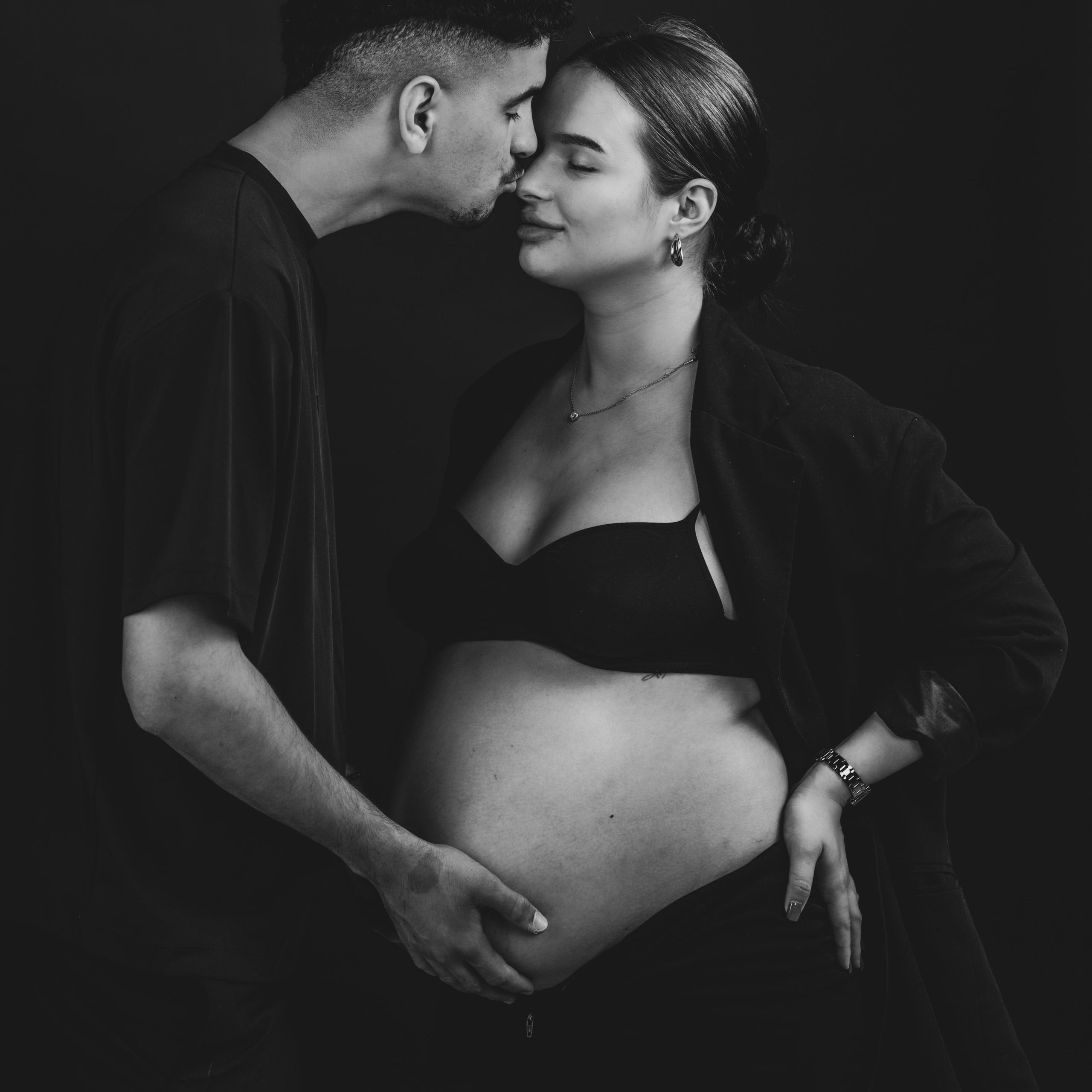 Вагітність студія. Наталя Твердохліб - дитячий та сімейний фотограф в Дрездені, Німеччина