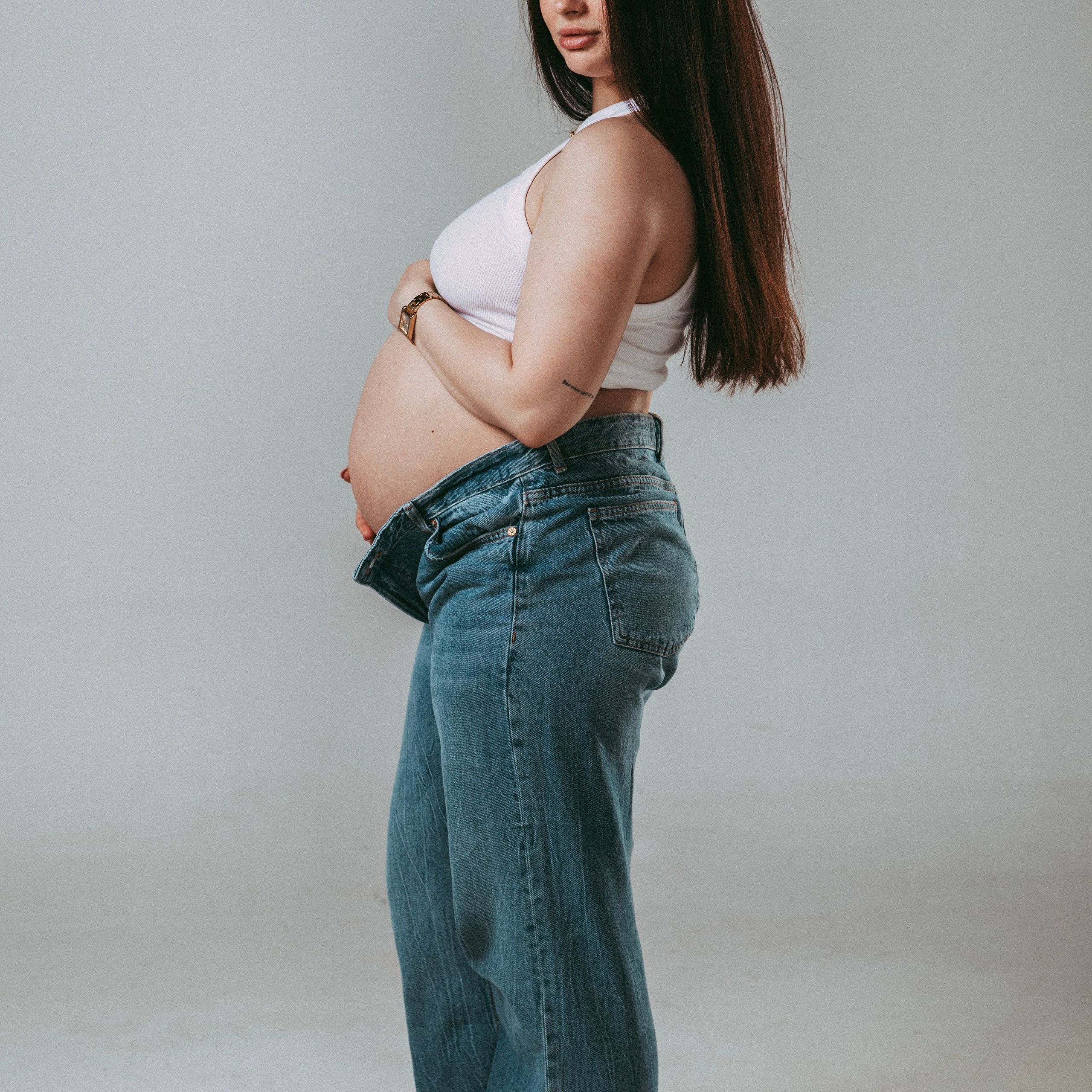 Вагітність студія. Наталя Твердохліб - дитячий та сімейний фотограф в Дрездені, Німеччина