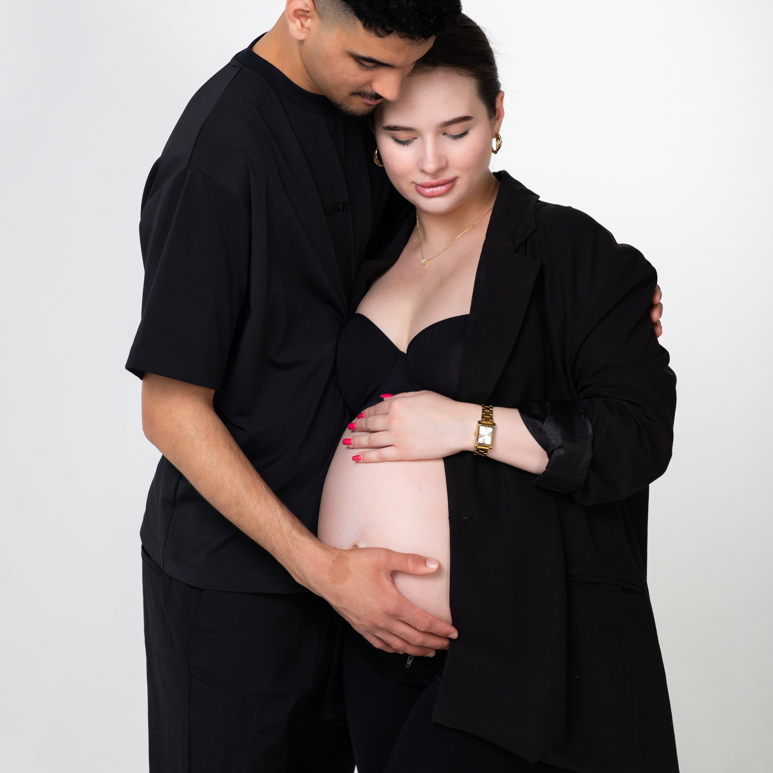 Вагітність студія. Наталя Твердохліб - дитячий та сімейний фотограф в Дрездені, Німеччина