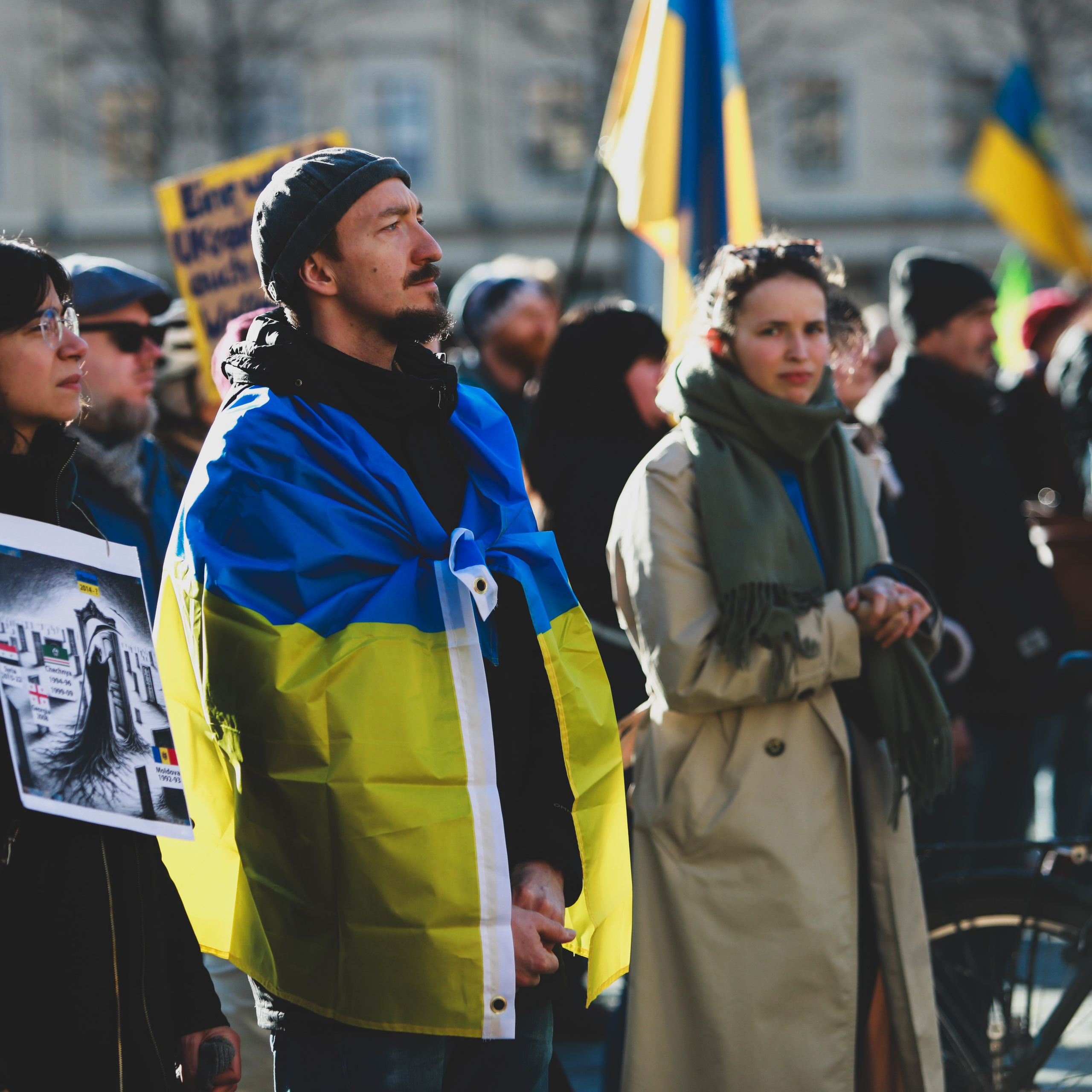 Друга річниця незламності. Дрезден. Наталя Твердохліб - дитячий та сімейний фотограф в Дрездені, Німеччина