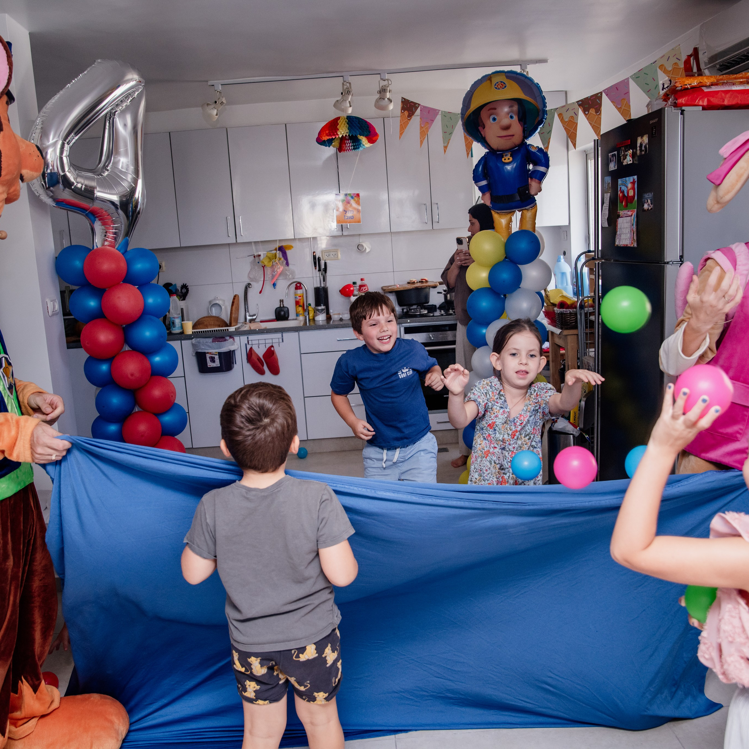 Moshe’s birth day 4 years. Photographer in Israel Luba Ternavskaya