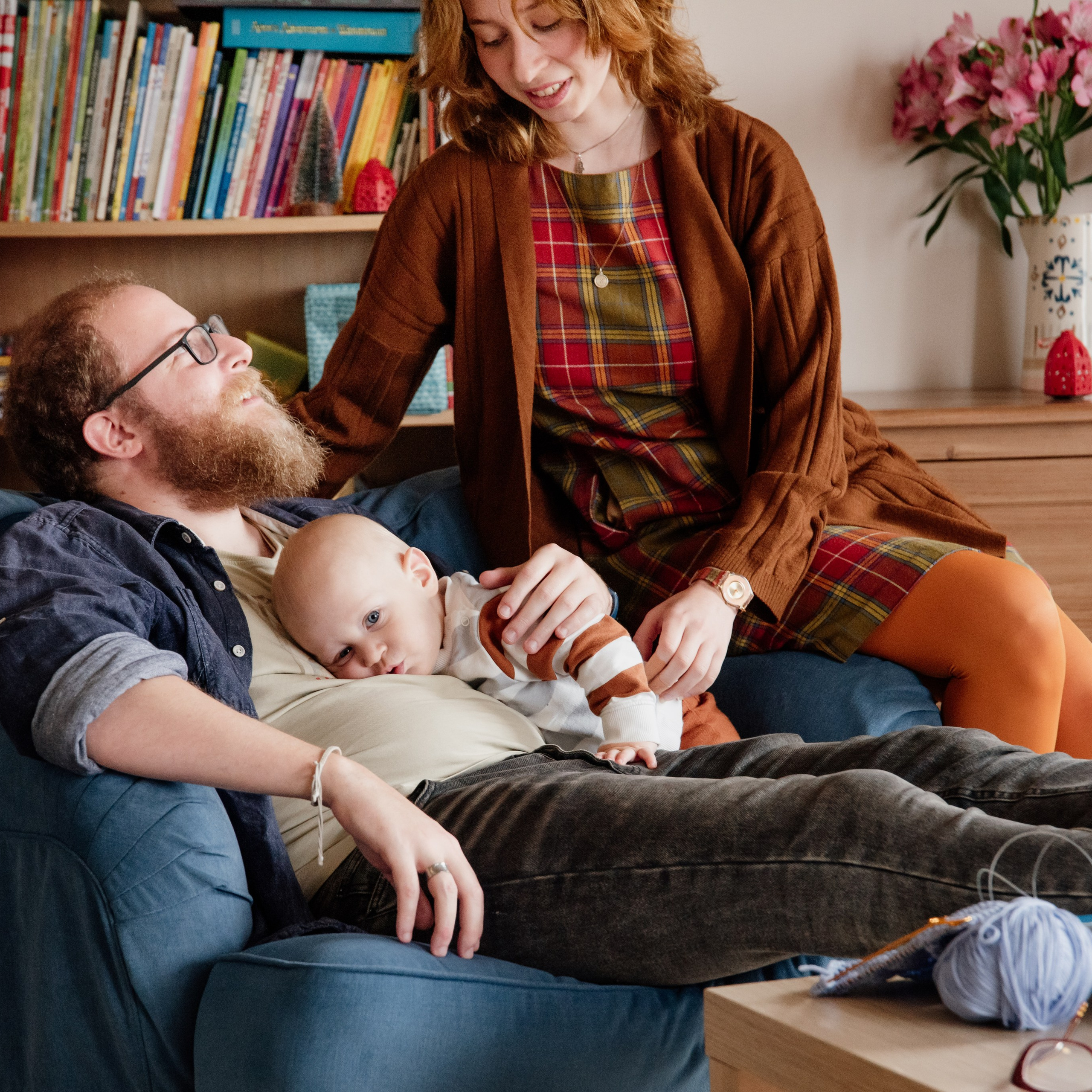 Family home photoshoot. Photographer in Israel Luba Ternavskaya