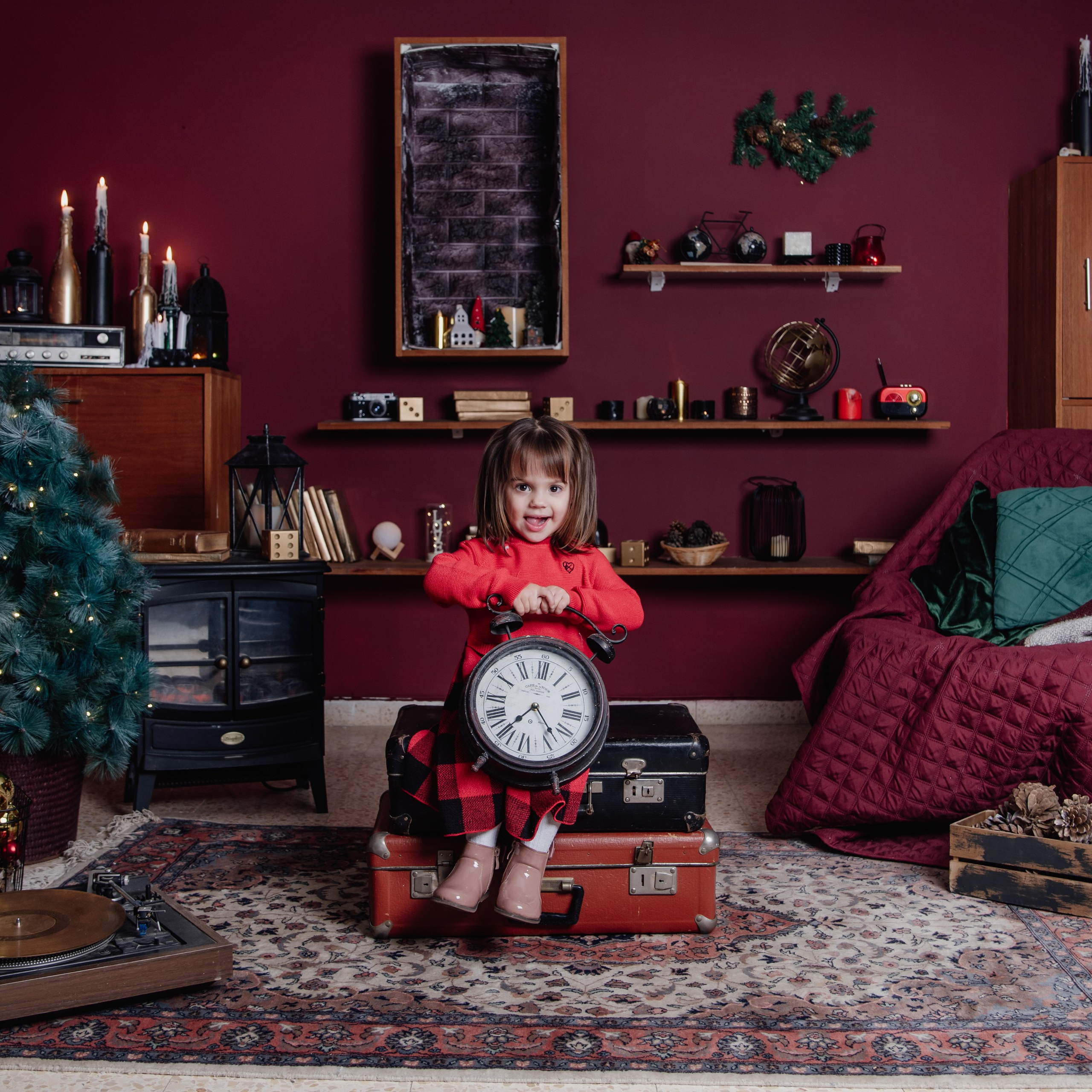 New year photoshoot. Photographer in Israel Luba Ternavskaya