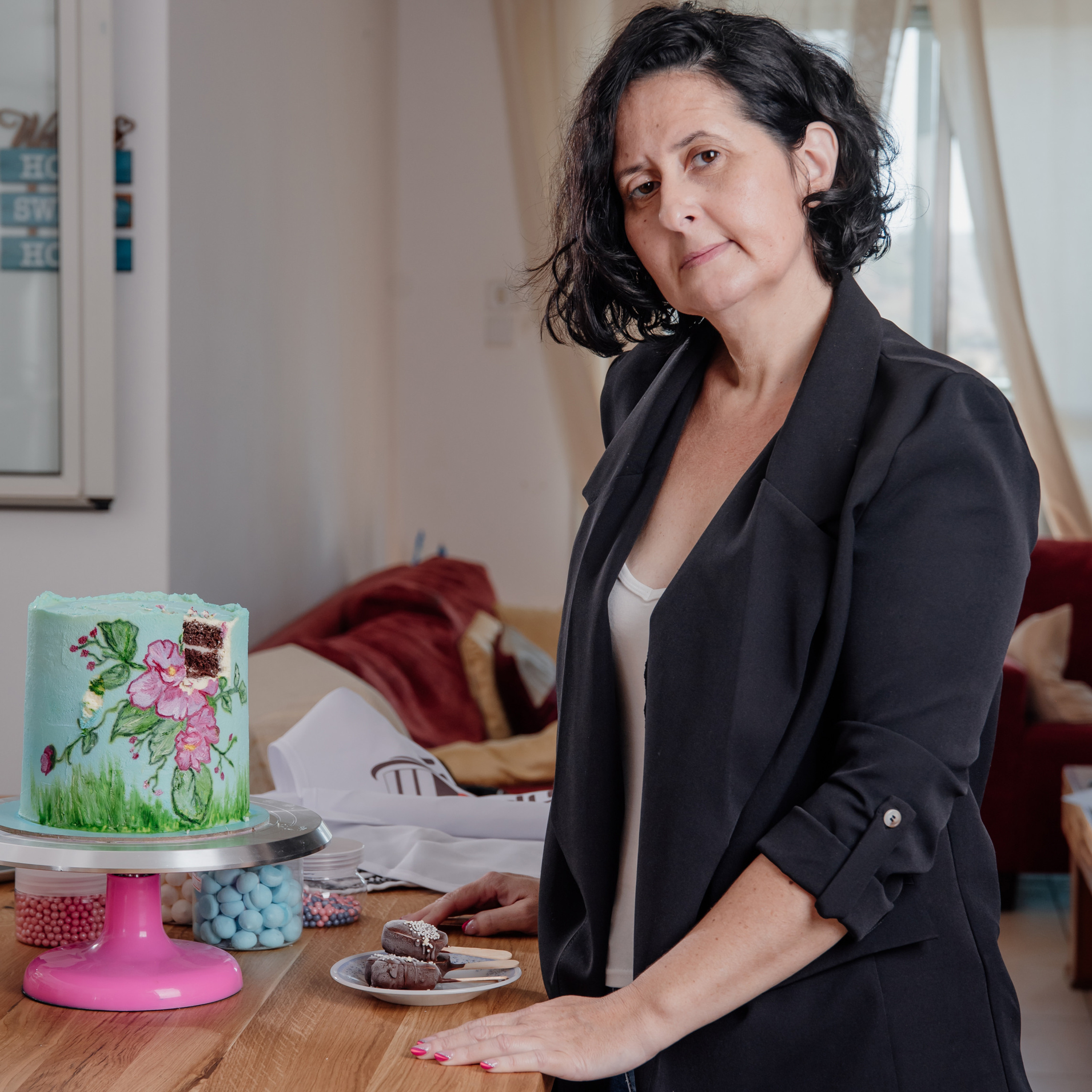 Shooting for a profile confectioner. צלמת ירושלים תל אביב ישראל