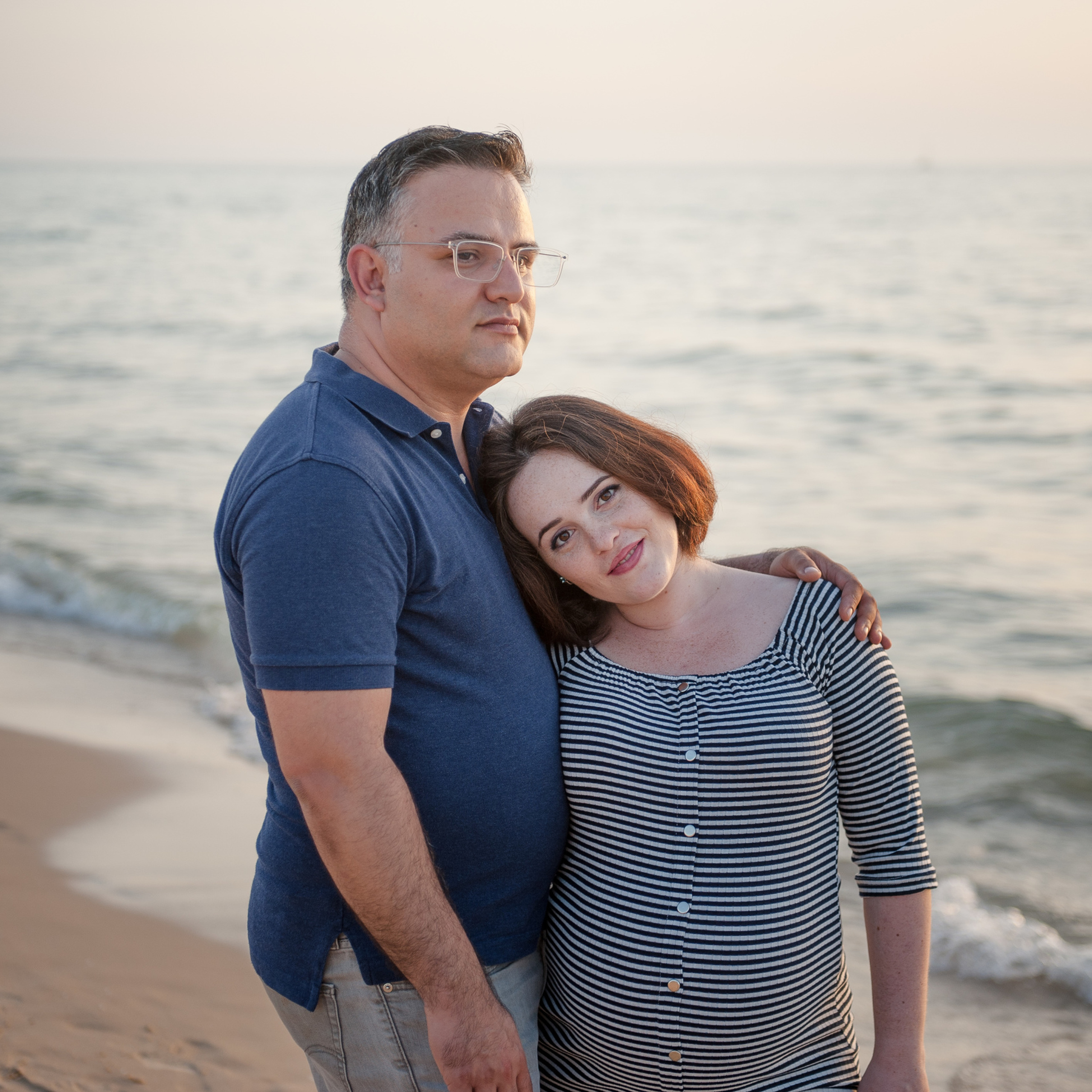 Outdoor maternity photoshoot. Photographer in Israel Luba Ternavskaya