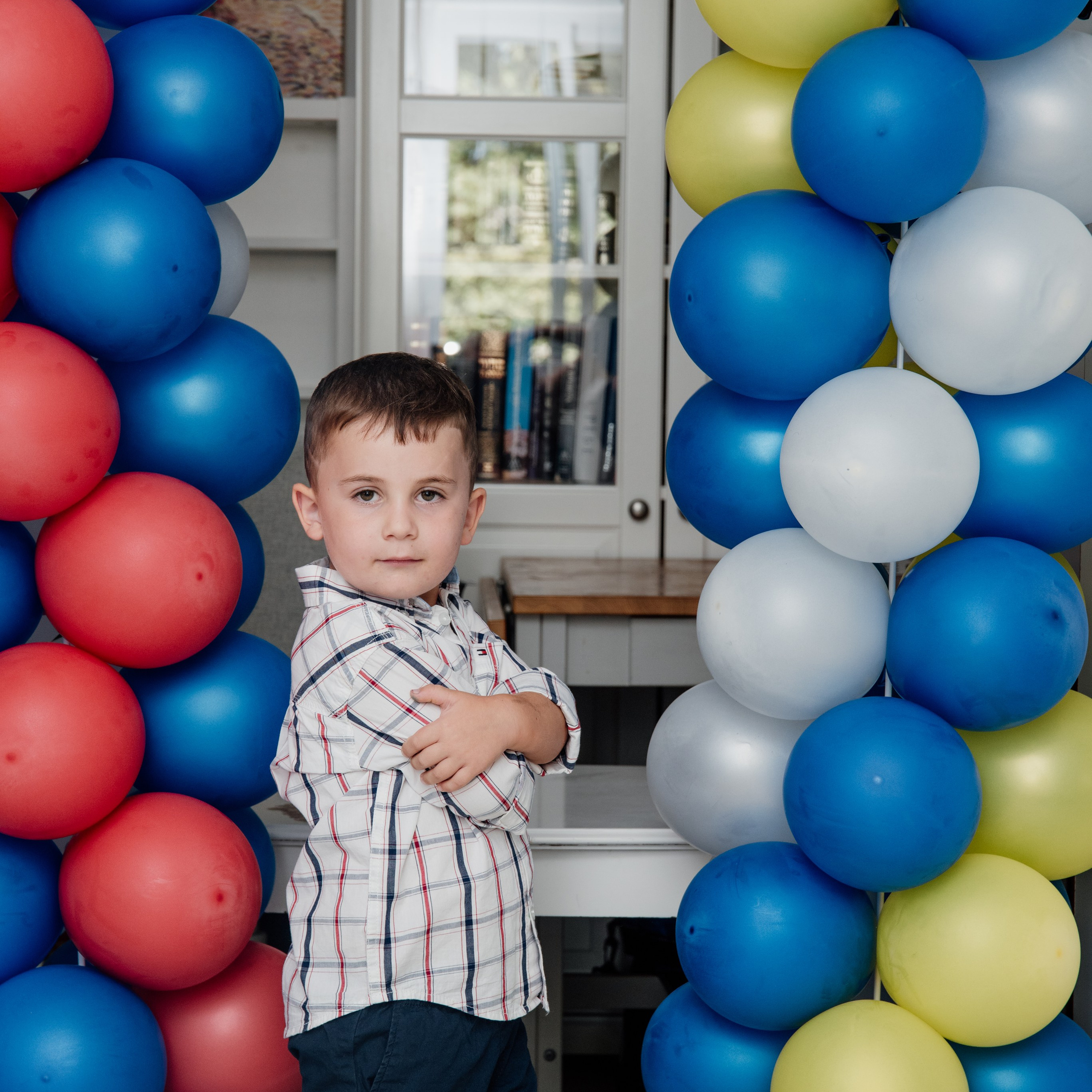 Moshe’s birth day 4 years. Photographer in Israel Luba Ternavskaya