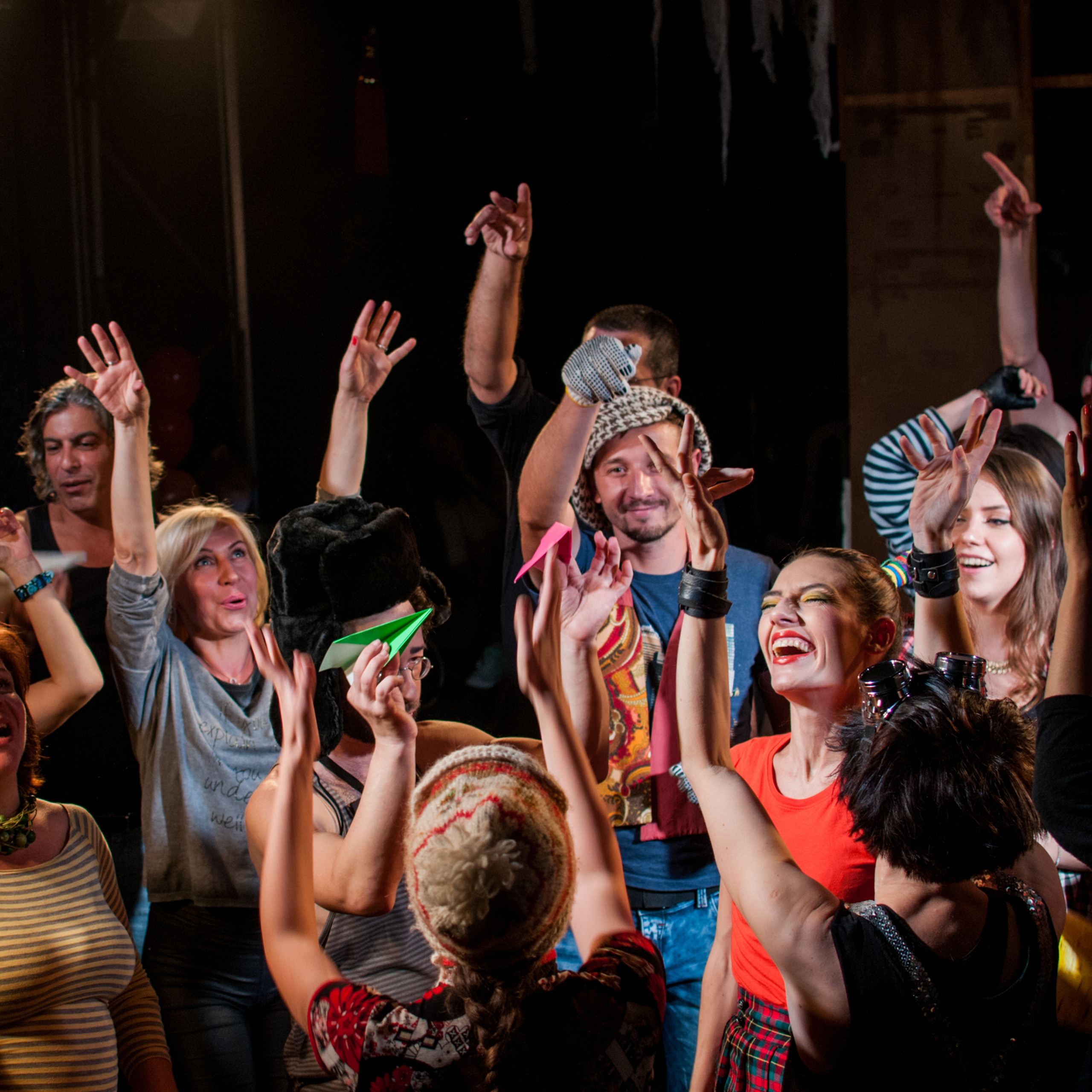 Backstage from the filming of the video clip of the Pavel Dementiev Theater. צלמת ירושלים תל אביב ישראל