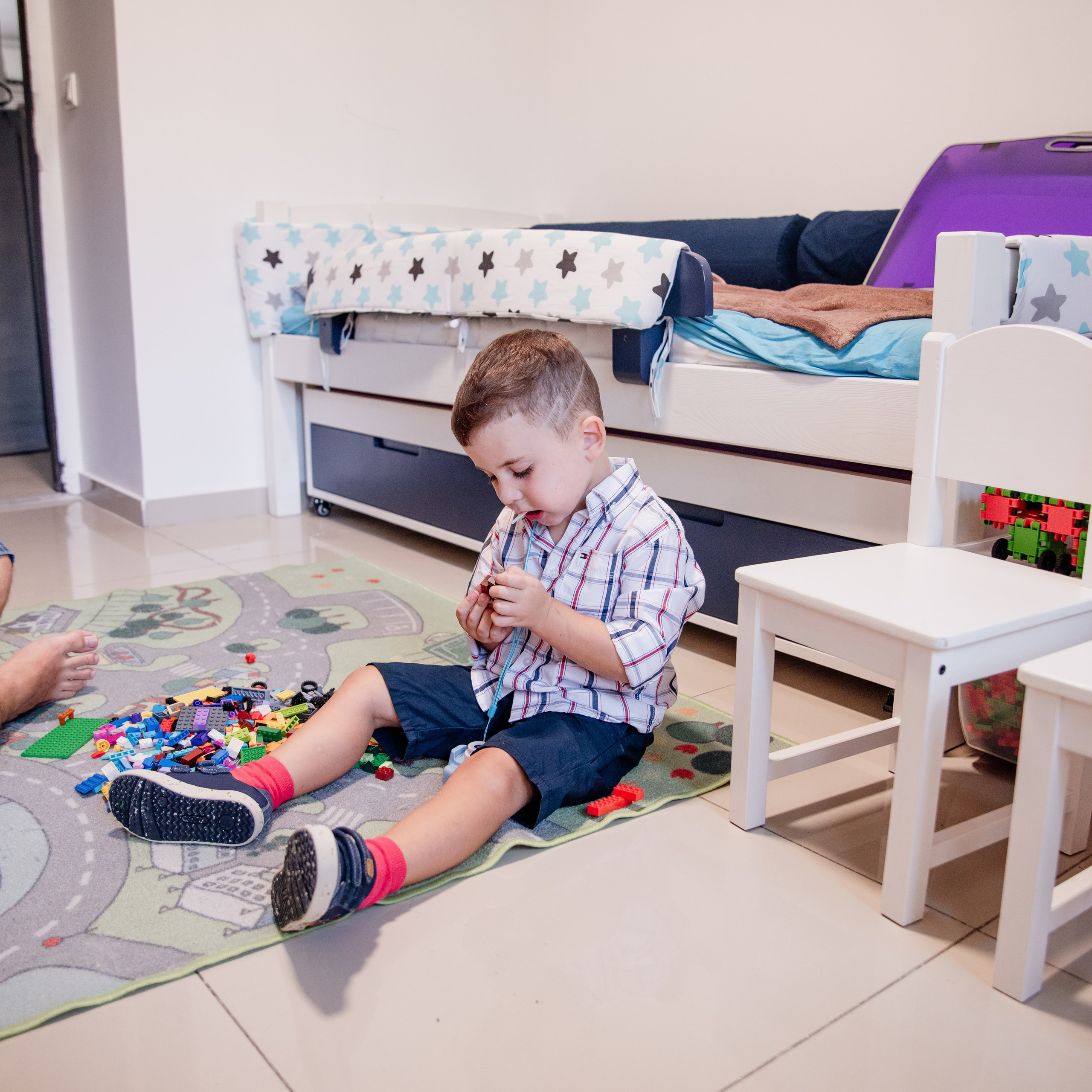 Moshe’s birth day 4 years. Photographer in Israel Luba Ternavskaya