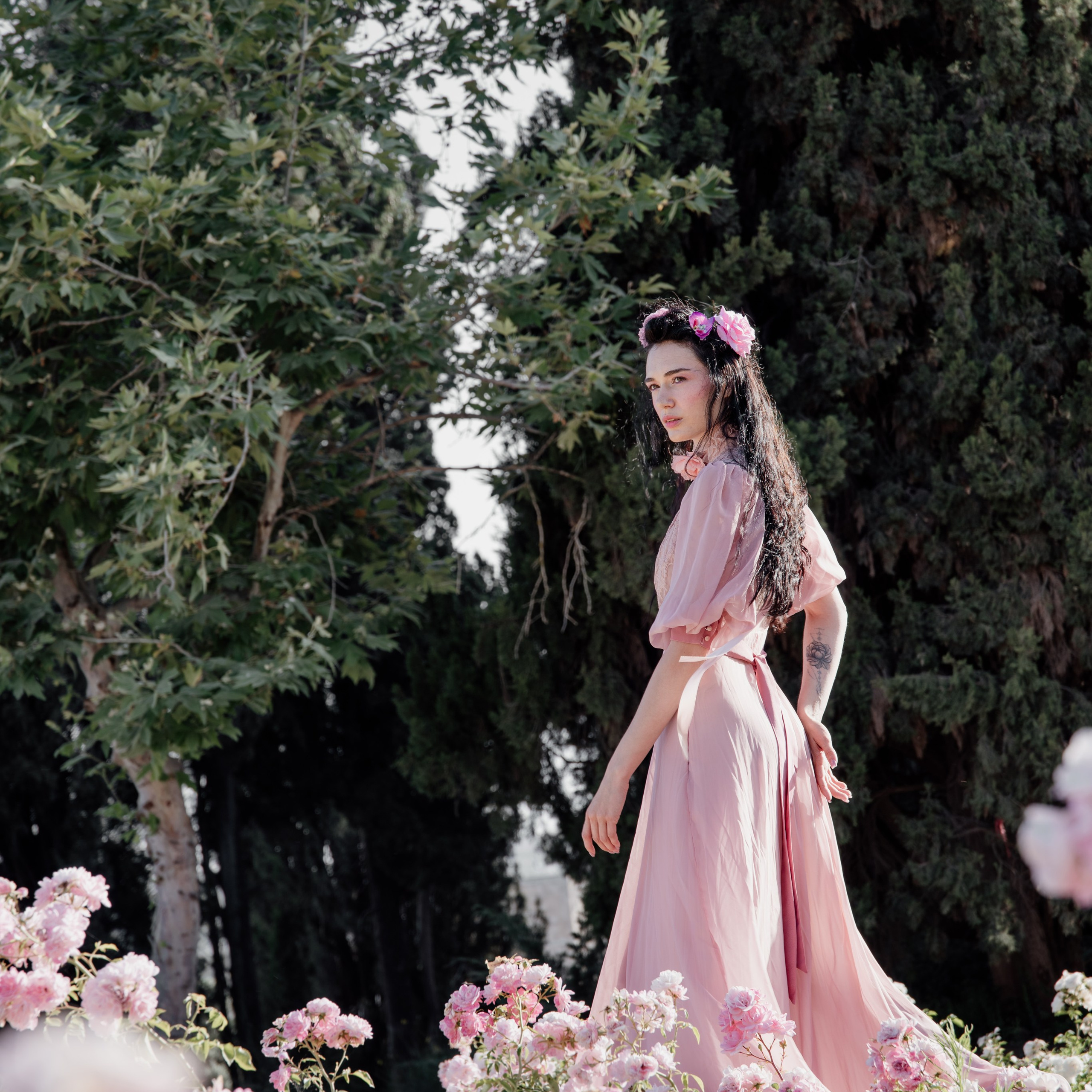 The secret life of dryad. Photographer in Israel Luba Ternavskaya