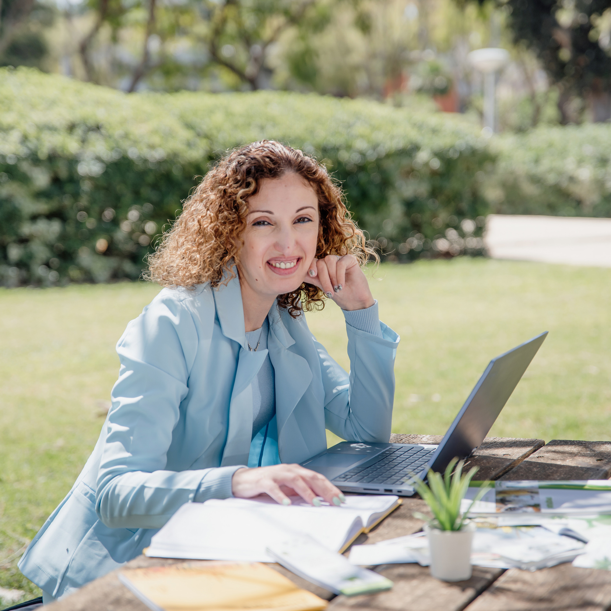 Shooting for a business entrepreneur