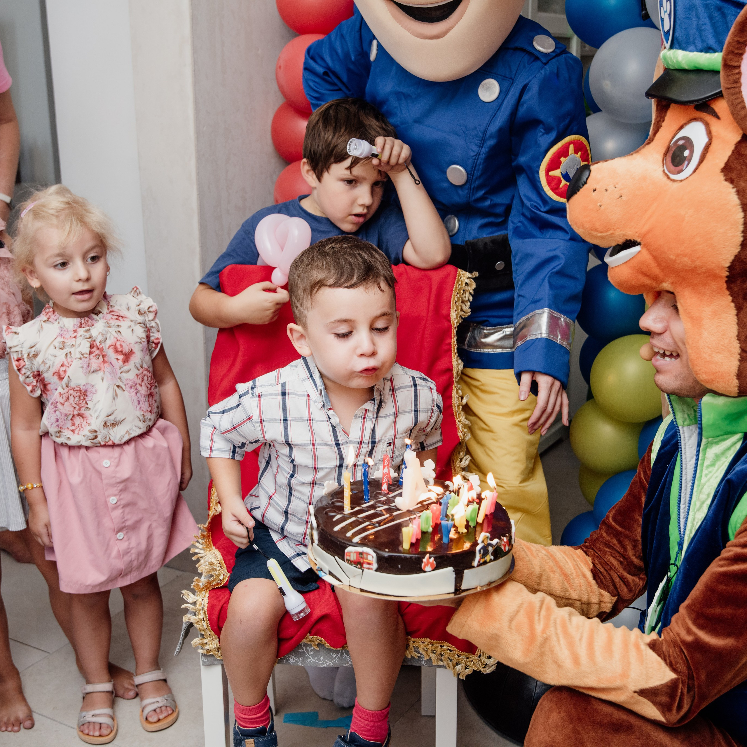 Moshe’s birth day 4 years. Photographer in Israel Luba Ternavskaya