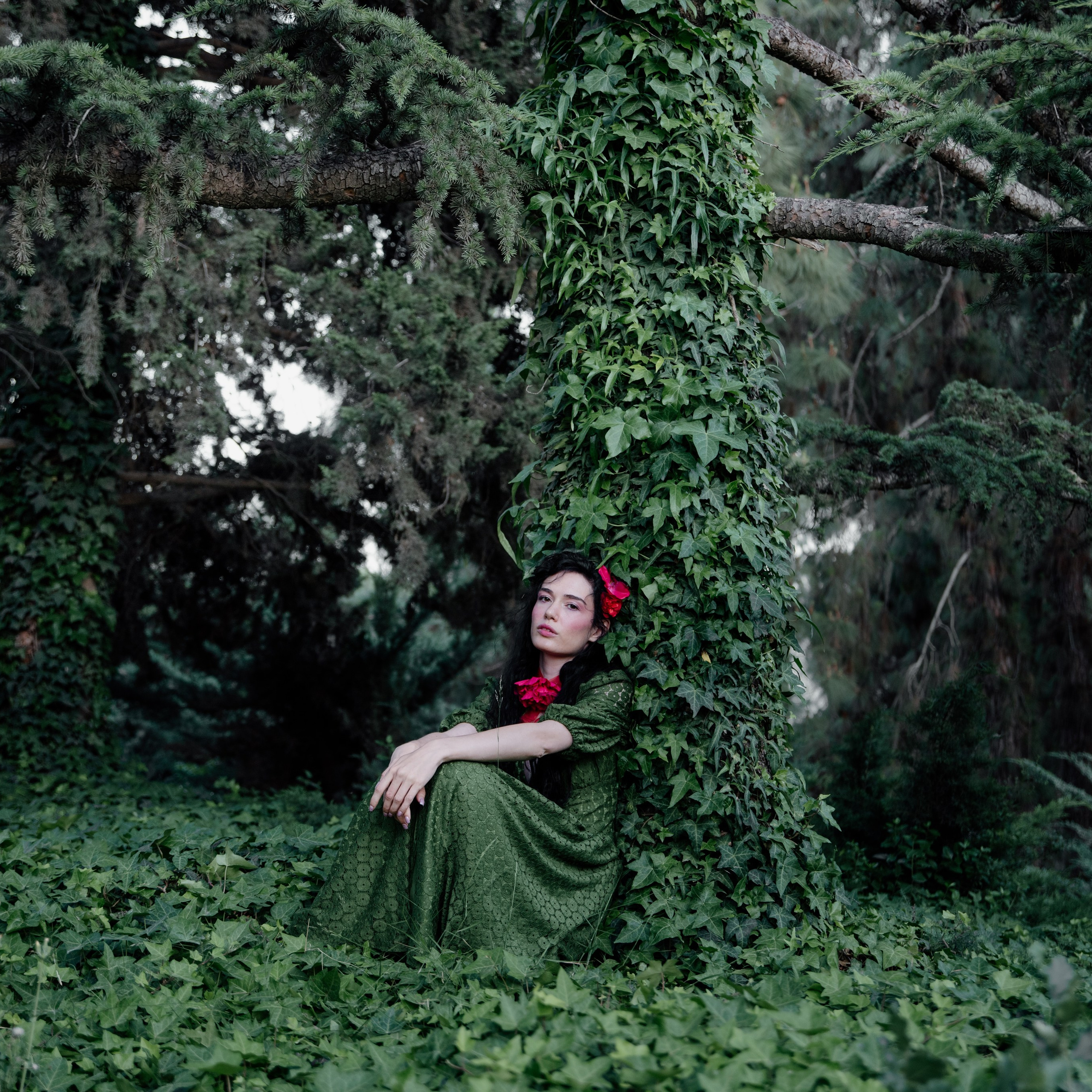The secret life of dryad. Photographer in Israel Luba Ternavskaya