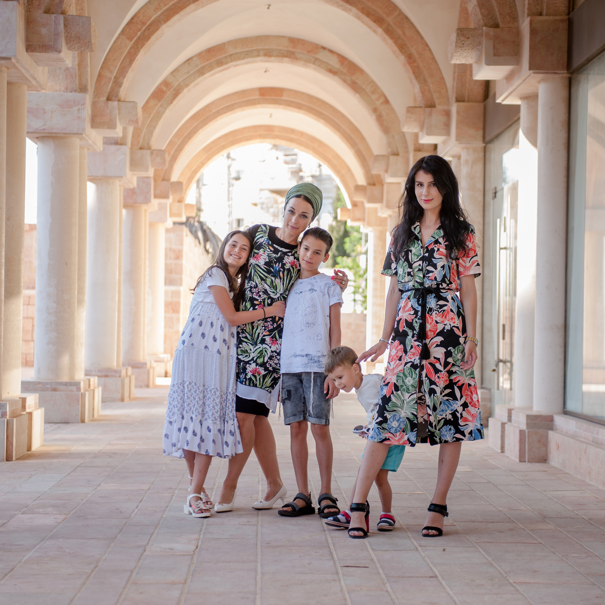 My little big family. Photographer in Israel Luba Ternavskaya