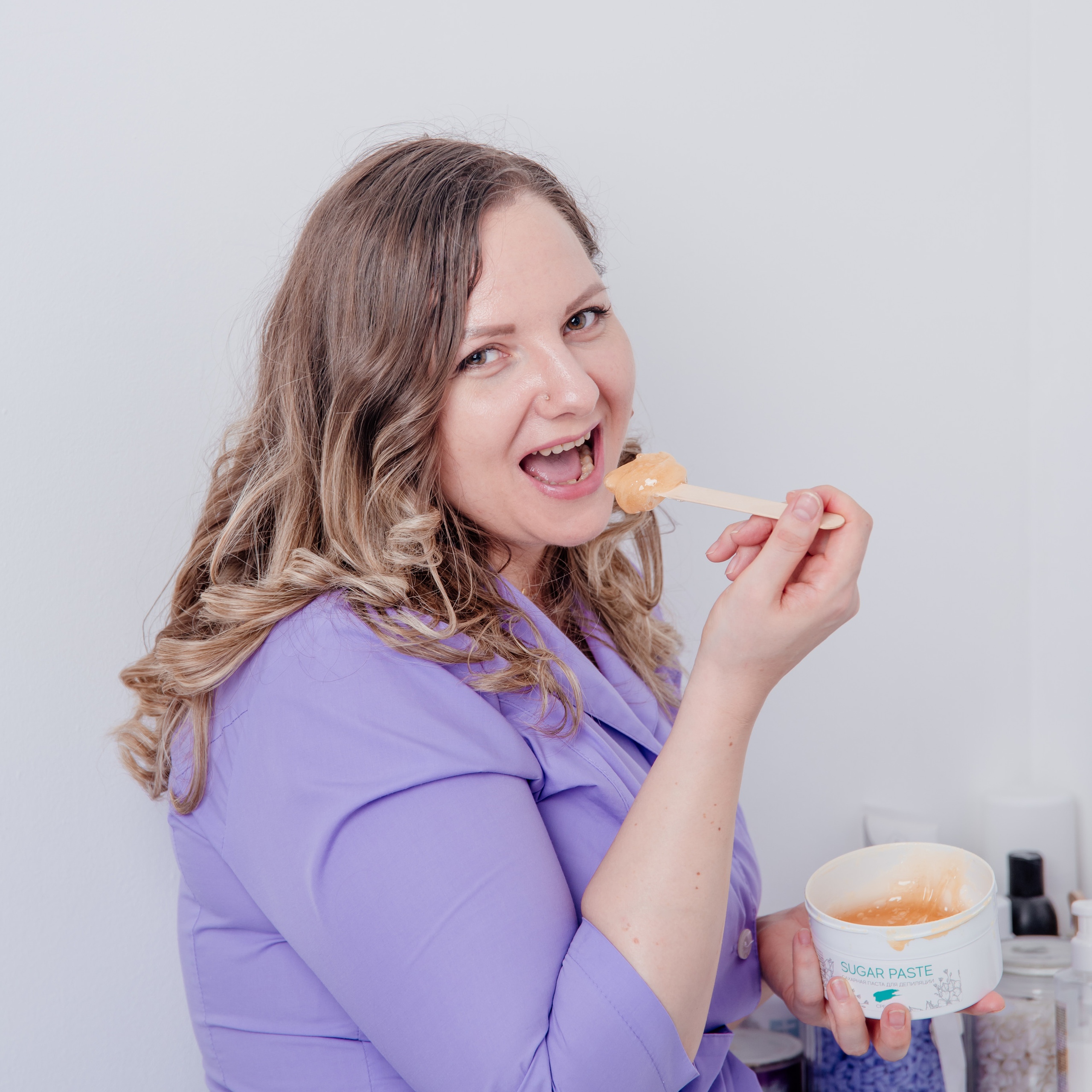 Photoshoot for the master of sugaring and depilation. צלמת ירושלים תל אביב ישראל