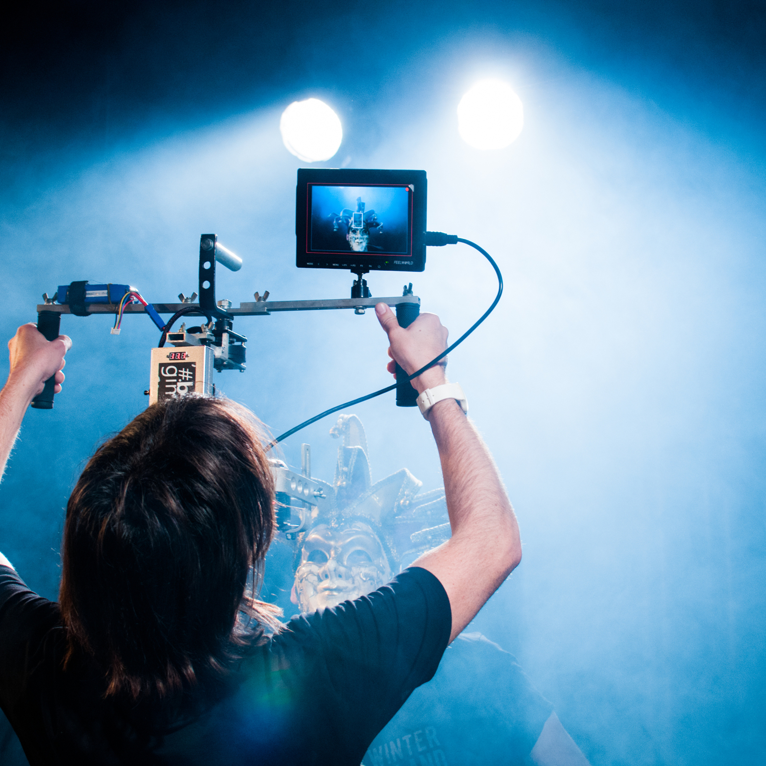 Backstage from the filming of the video clip of the Pavel Dementiev Theater. צלמת ירושלים תל אביב ישראל