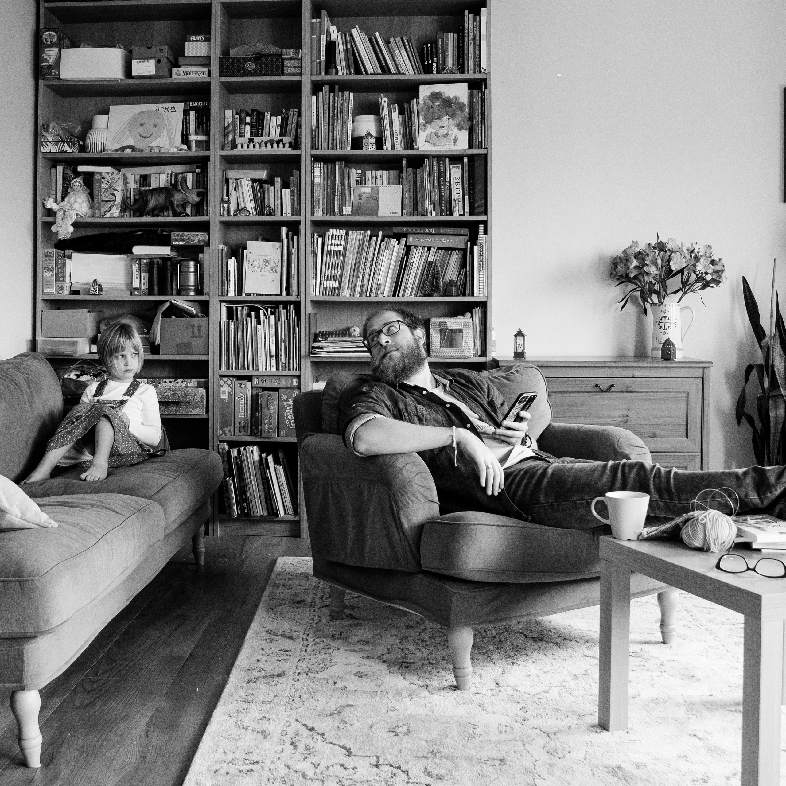 Family home photoshoot. Photographer in Israel Luba Ternavskaya