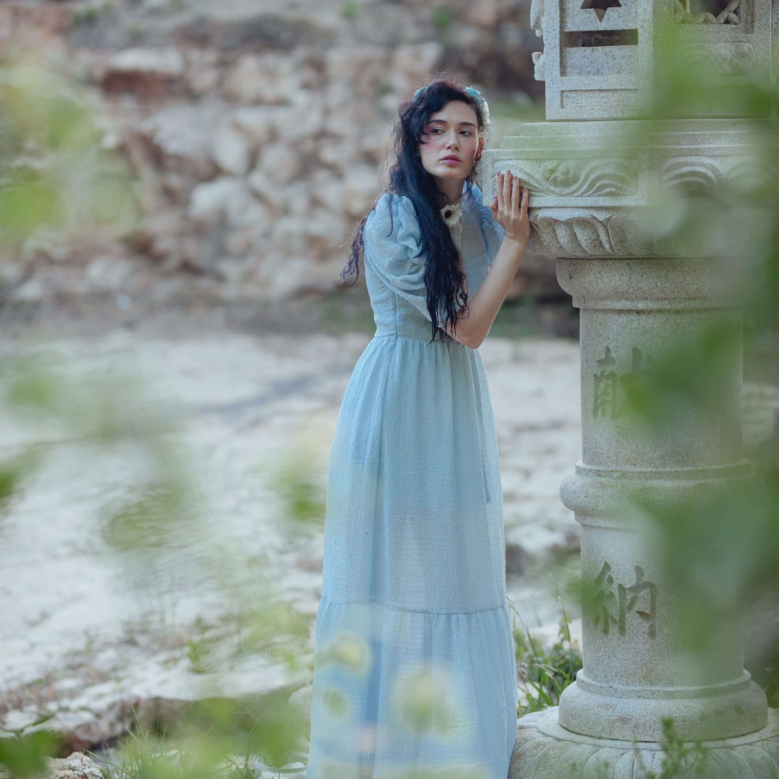 The secret life of dryad. Photographer in Israel Luba Ternavskaya