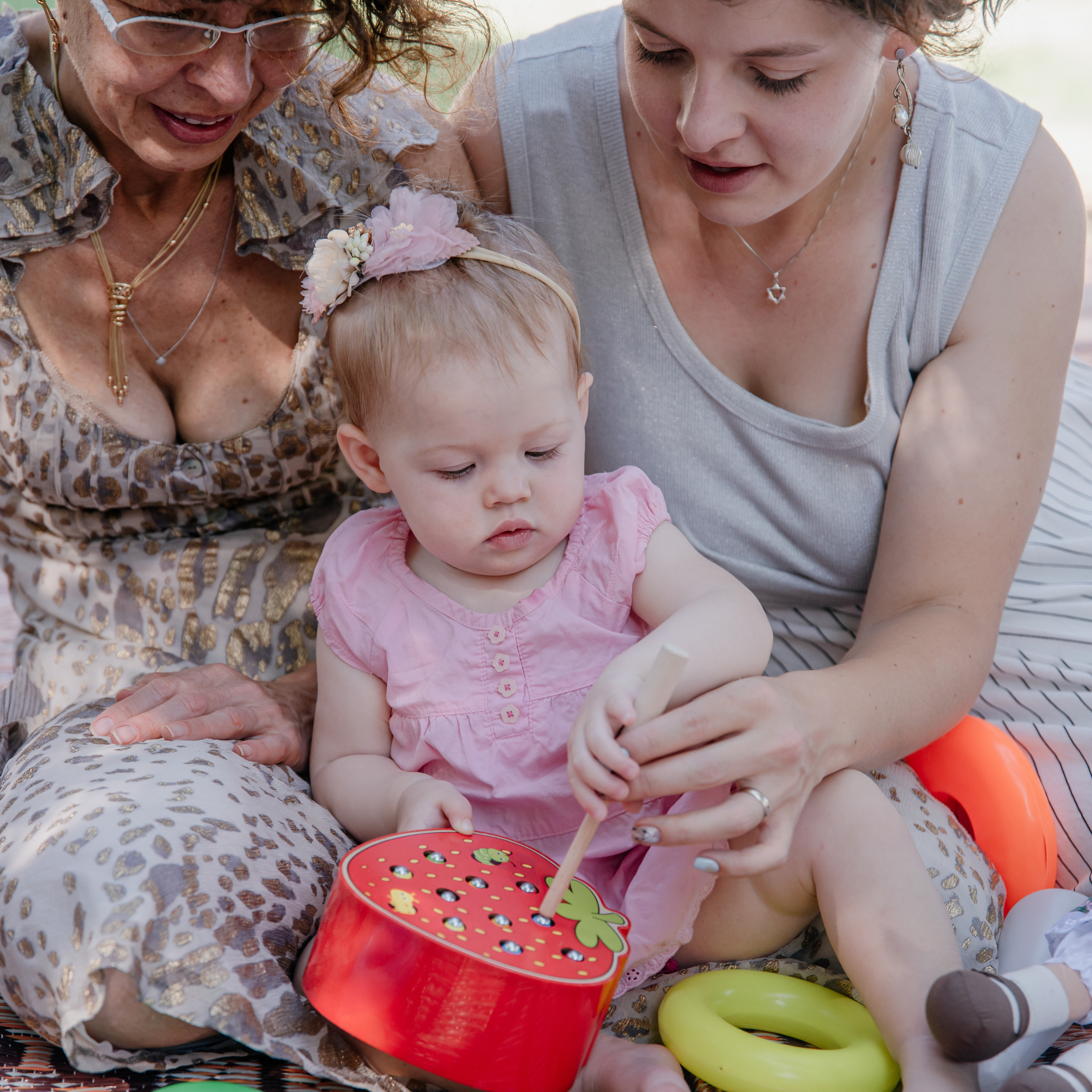 Esti’s birthday 1 year. Photographer in Israel Luba Ternavskaya