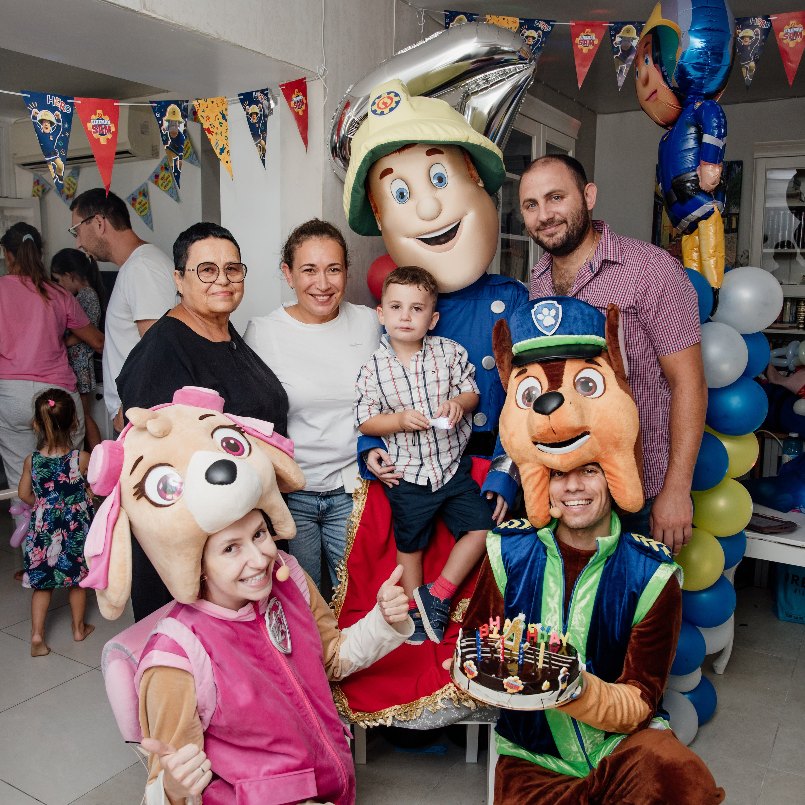 Moshe’s birth day 4 years. Photographer in Israel Luba Ternavskaya