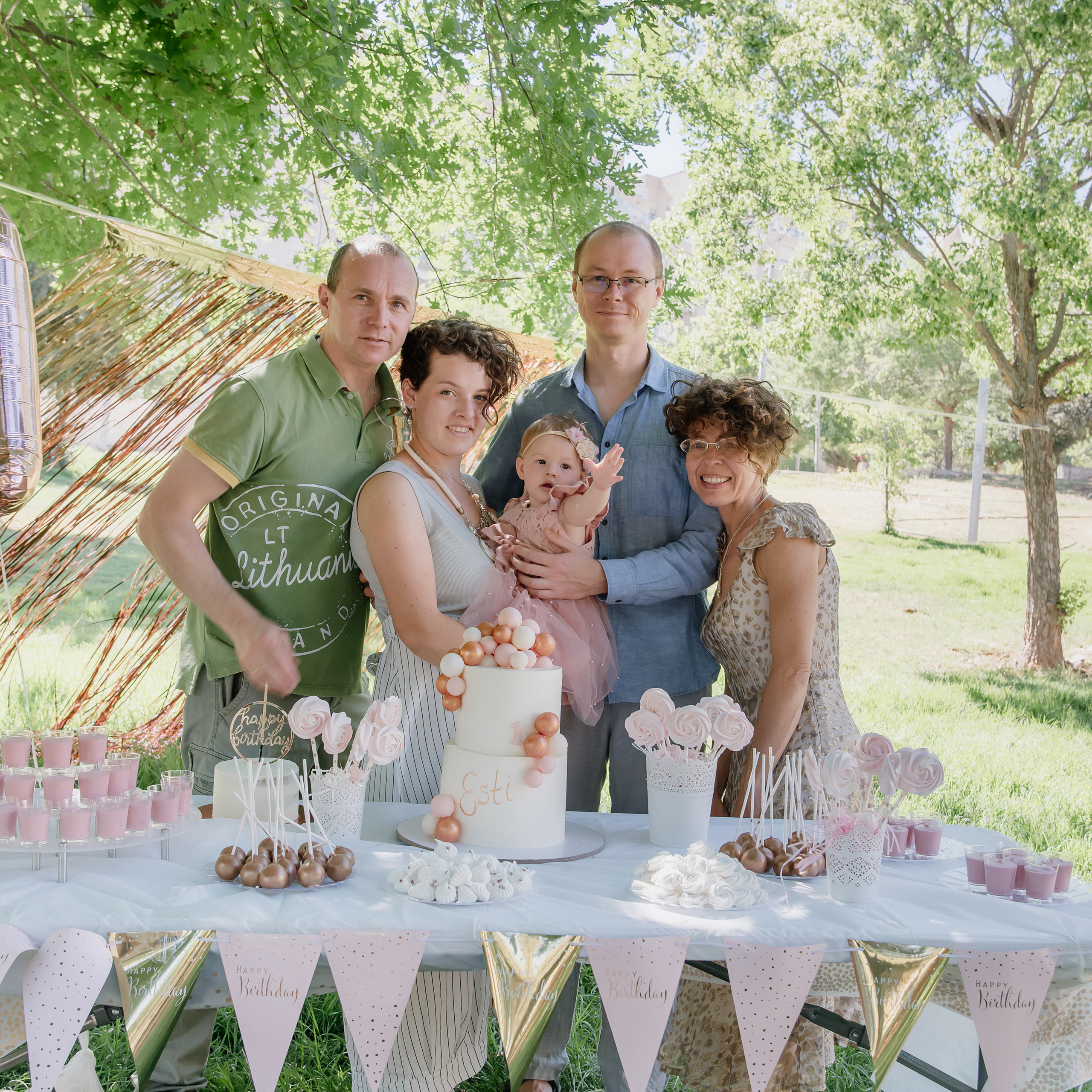 Esti’s birthday 1 year. Photographer in Israel Luba Ternavskaya